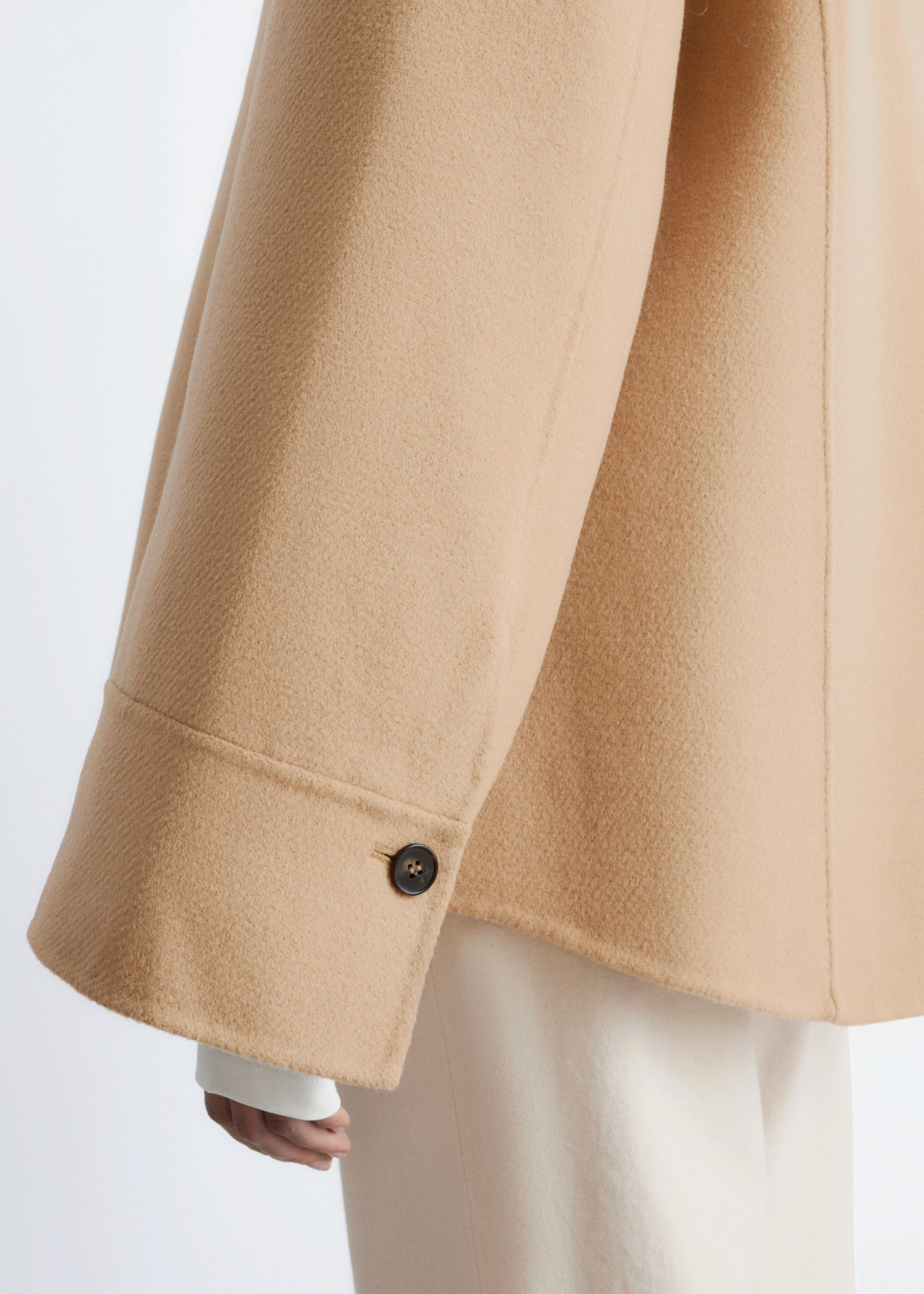 Image of Tapered Wool Jacket