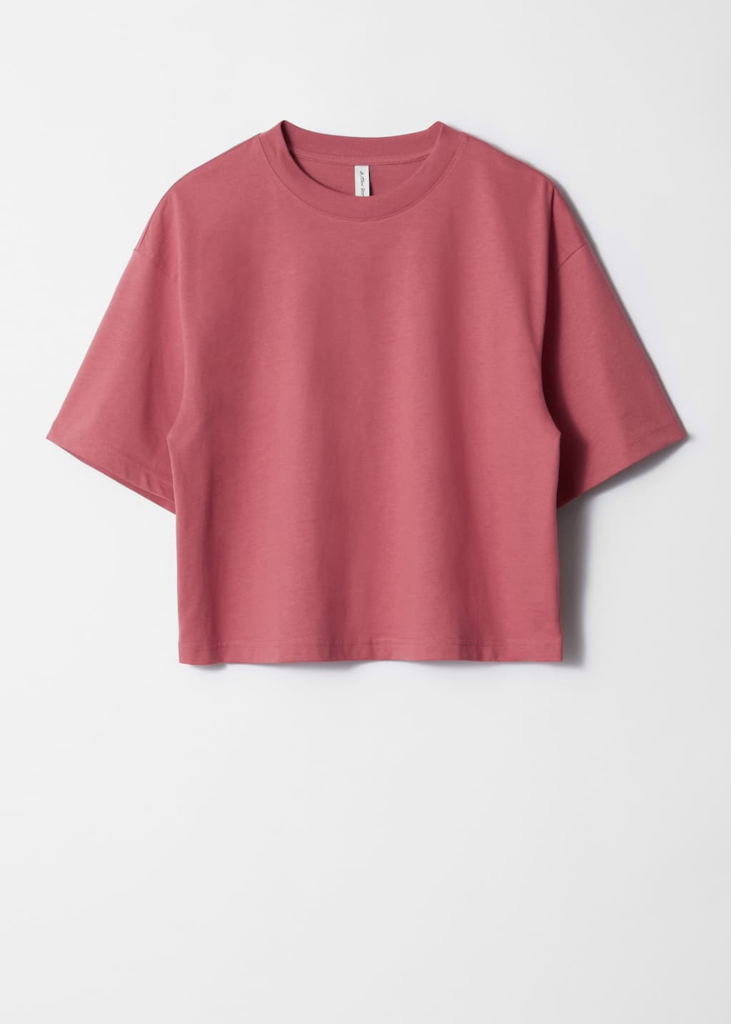 Kastenförmiges T-Shirt - Schwarz - Stillleben
