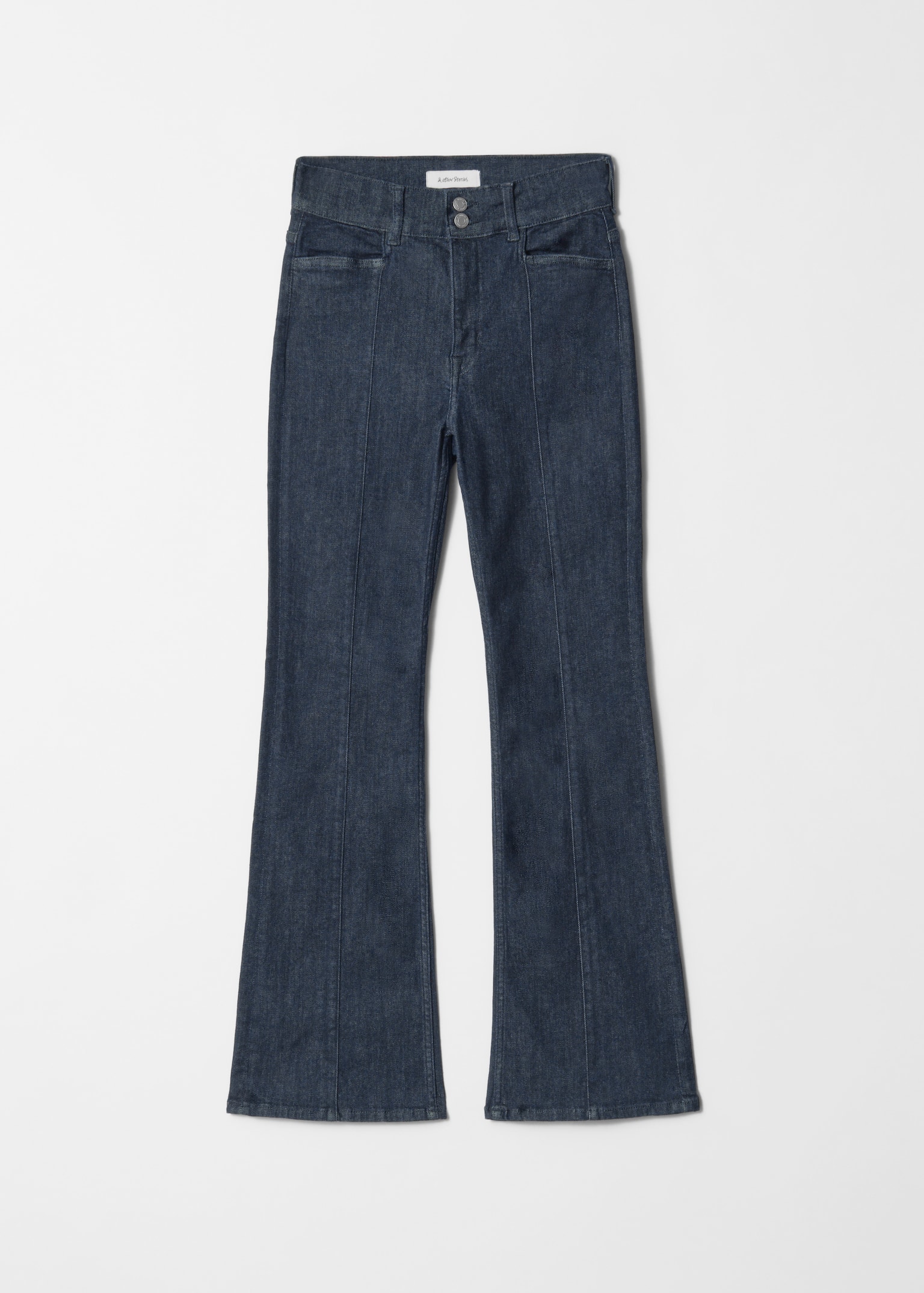 Slim Flared Jeans - Σκούρο Μπλε