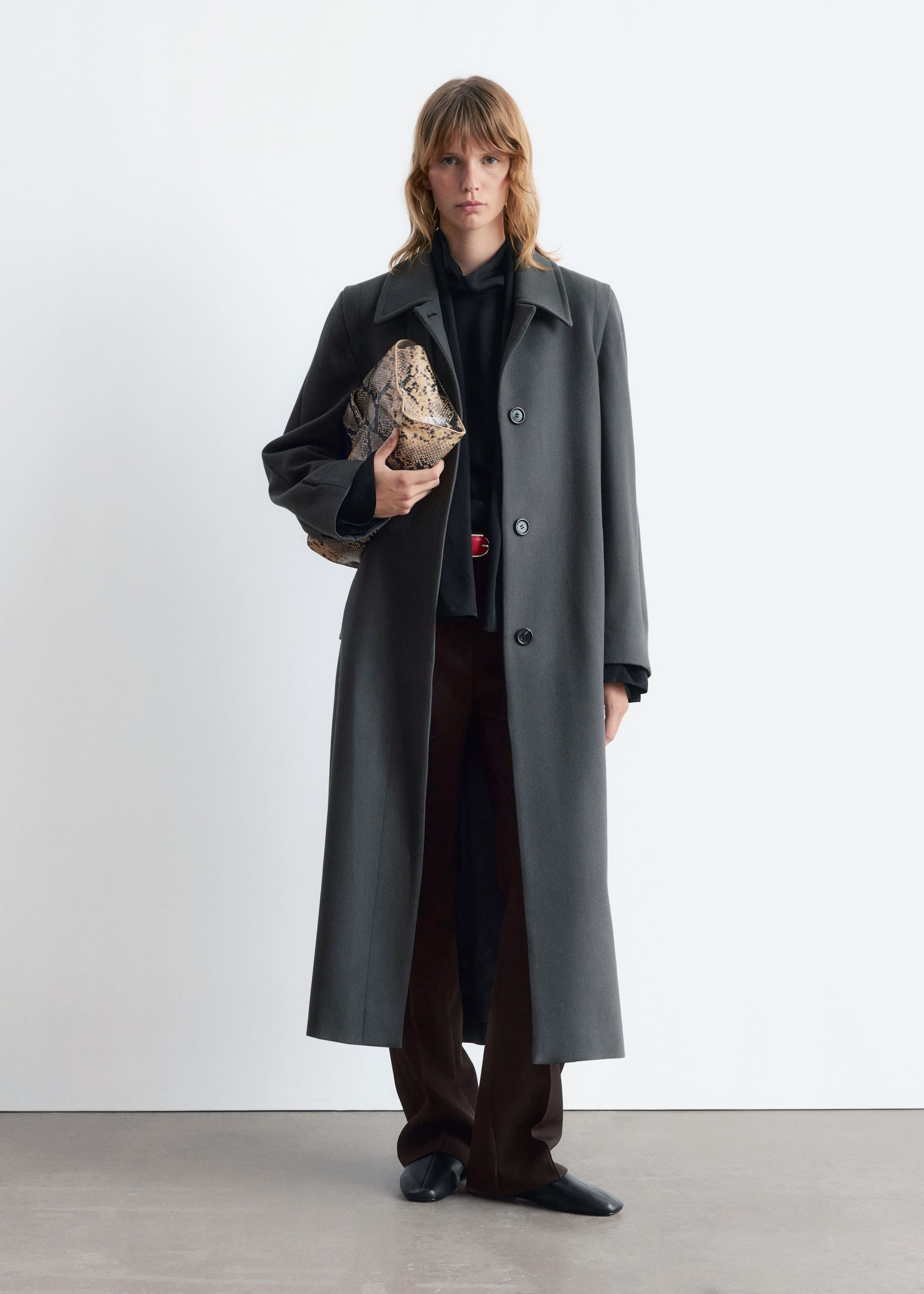 Image of Wool Maxi Coat