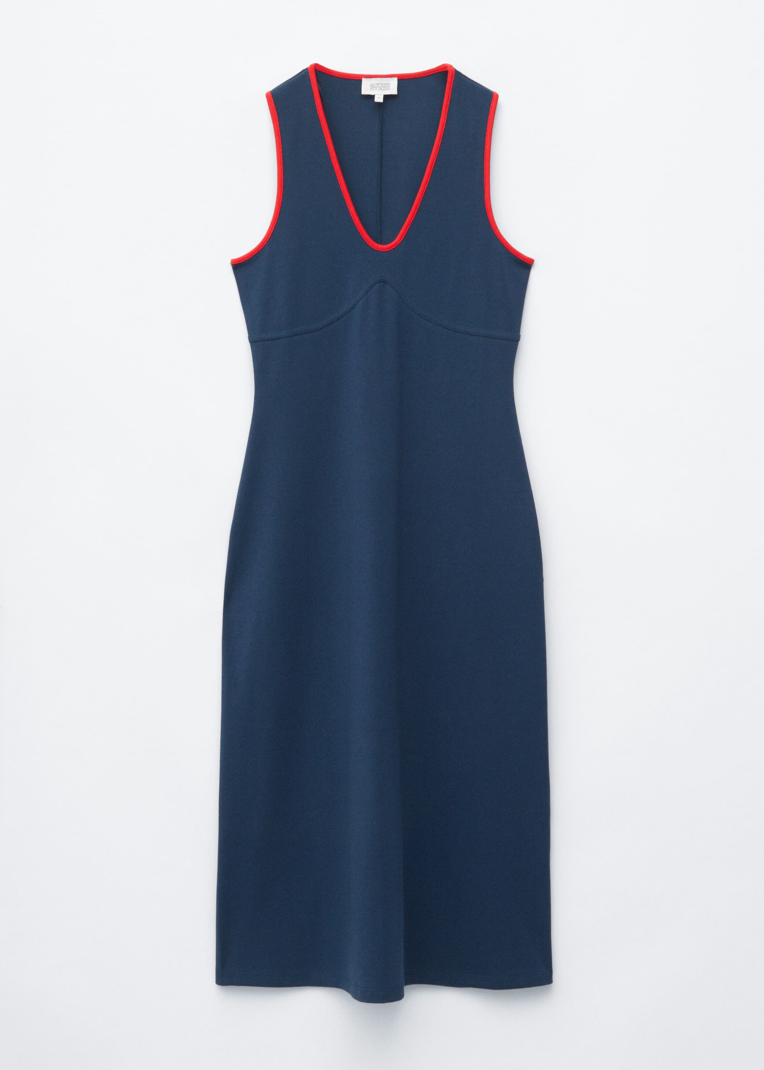 Image of U-Neck Midi Dress