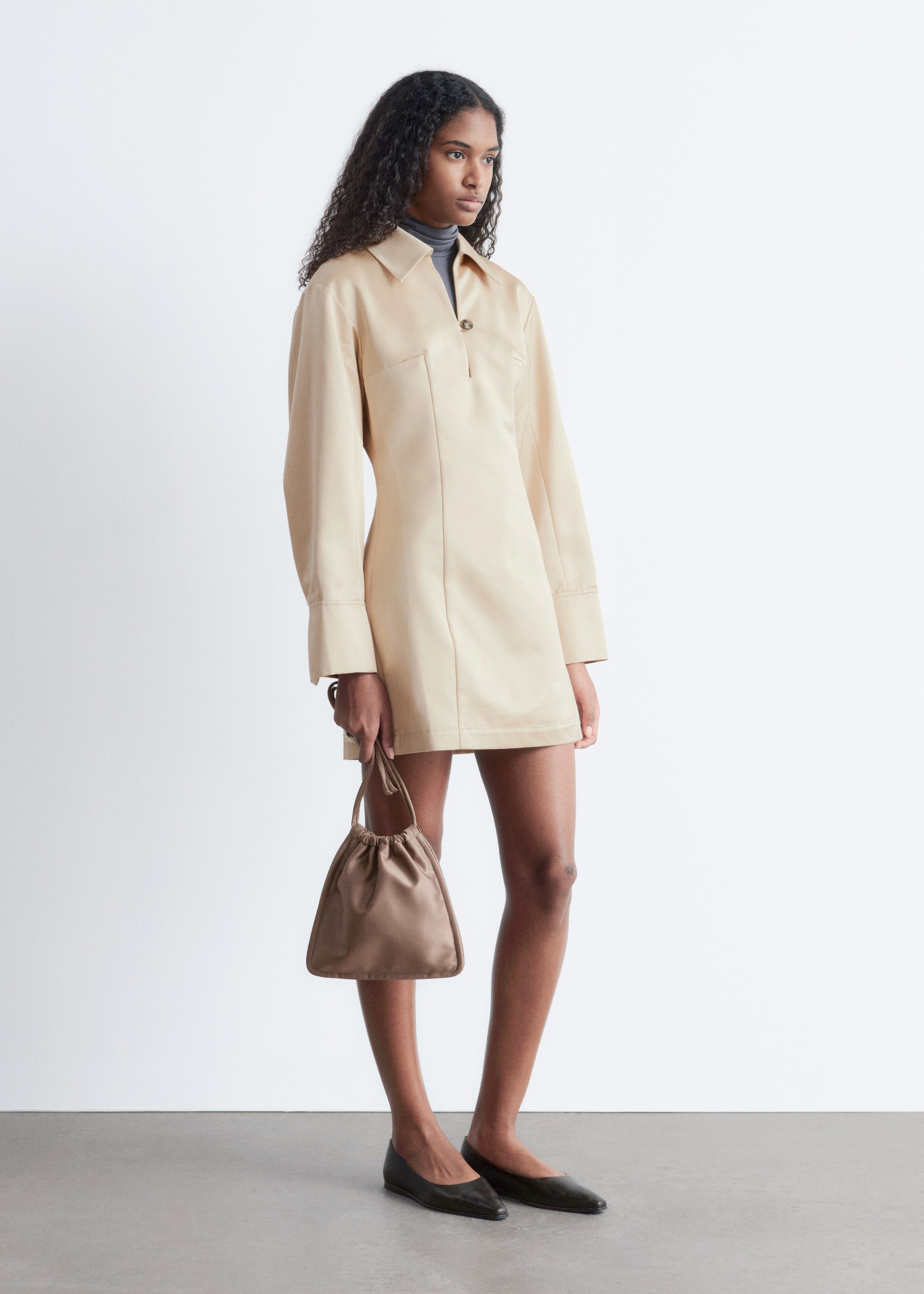 Ingrandisci l'immagine: Blazer Mini Dress - Beige - DONNA | H&M CH 3