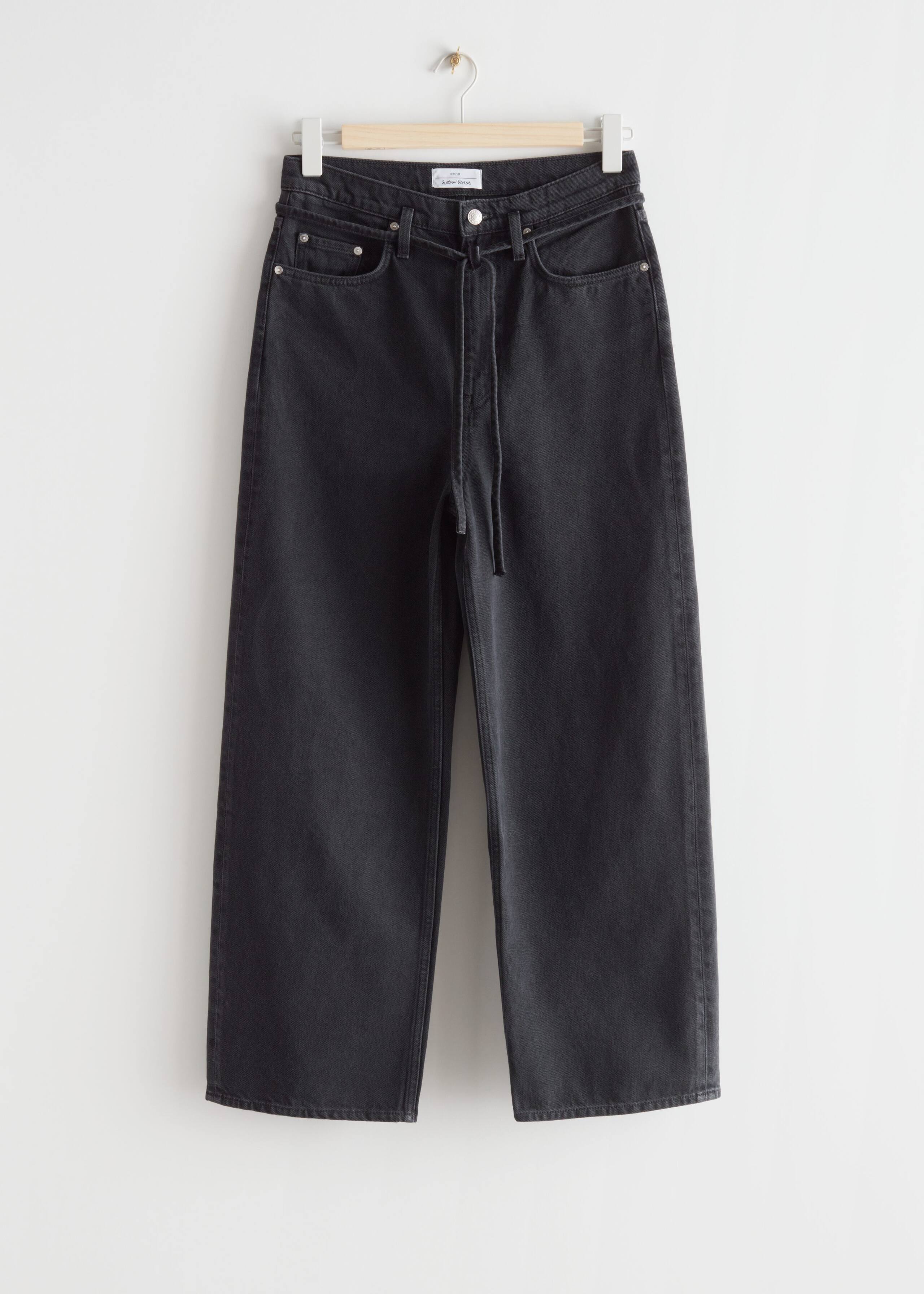 Wonder Cut Jeans - Black - Bodegón