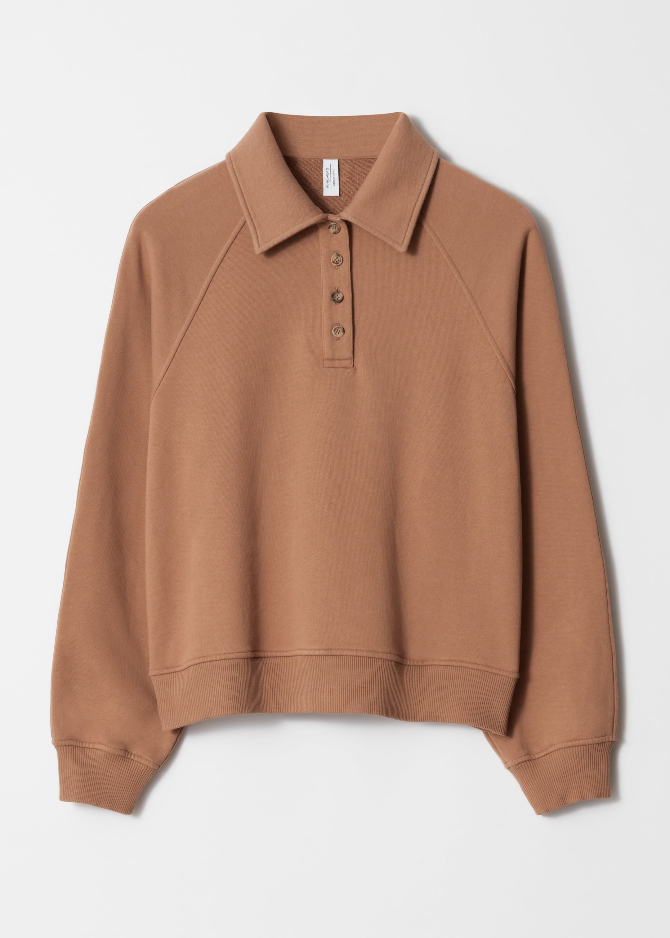 Vis større bilde: Pologrenser med krage - Brun - DAME | H&M NO 1