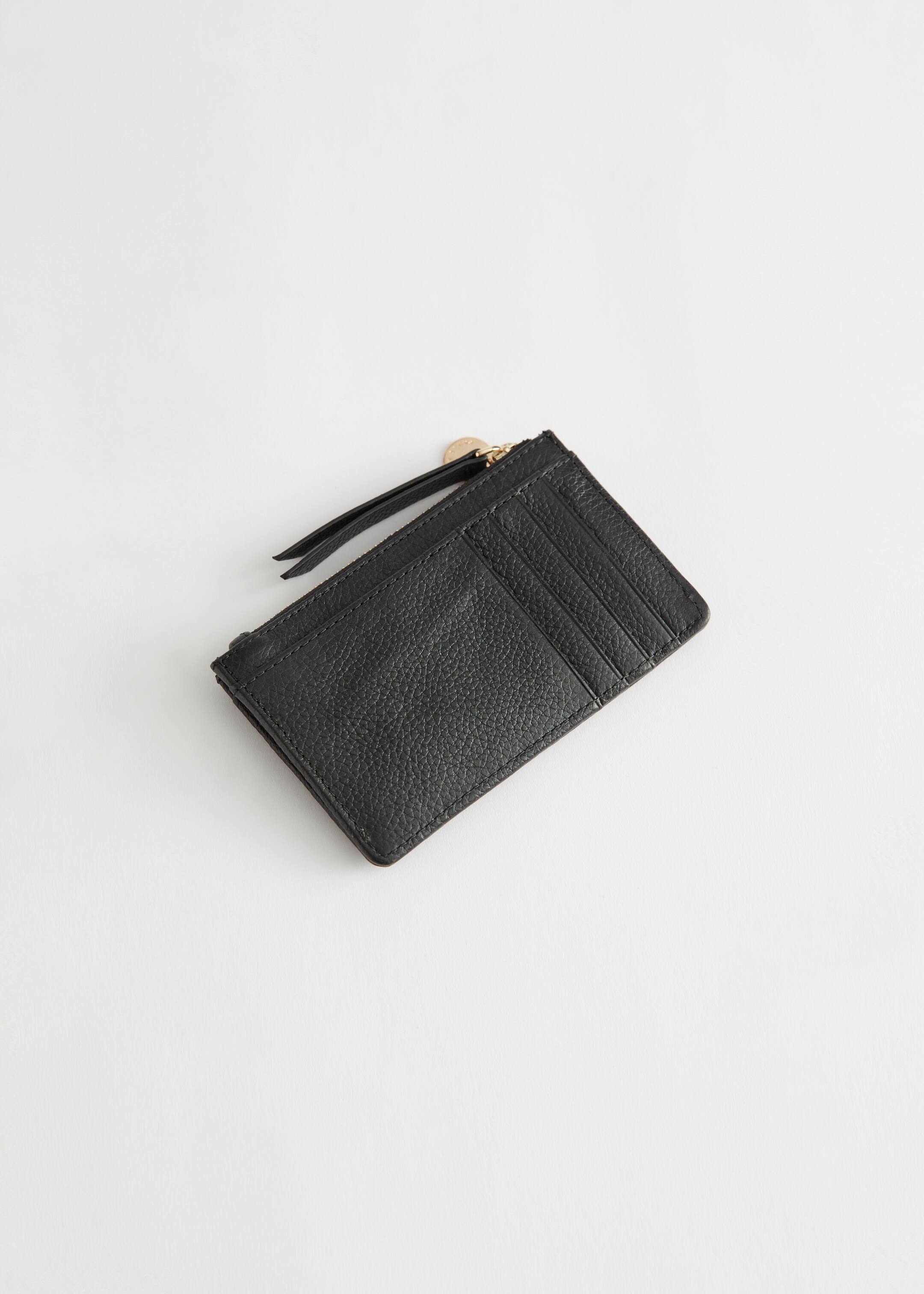 Größeres Bild ansehen: Lederportemonnaie mit Kartenfächern - Schwarz - Ladies | H&M DE 2