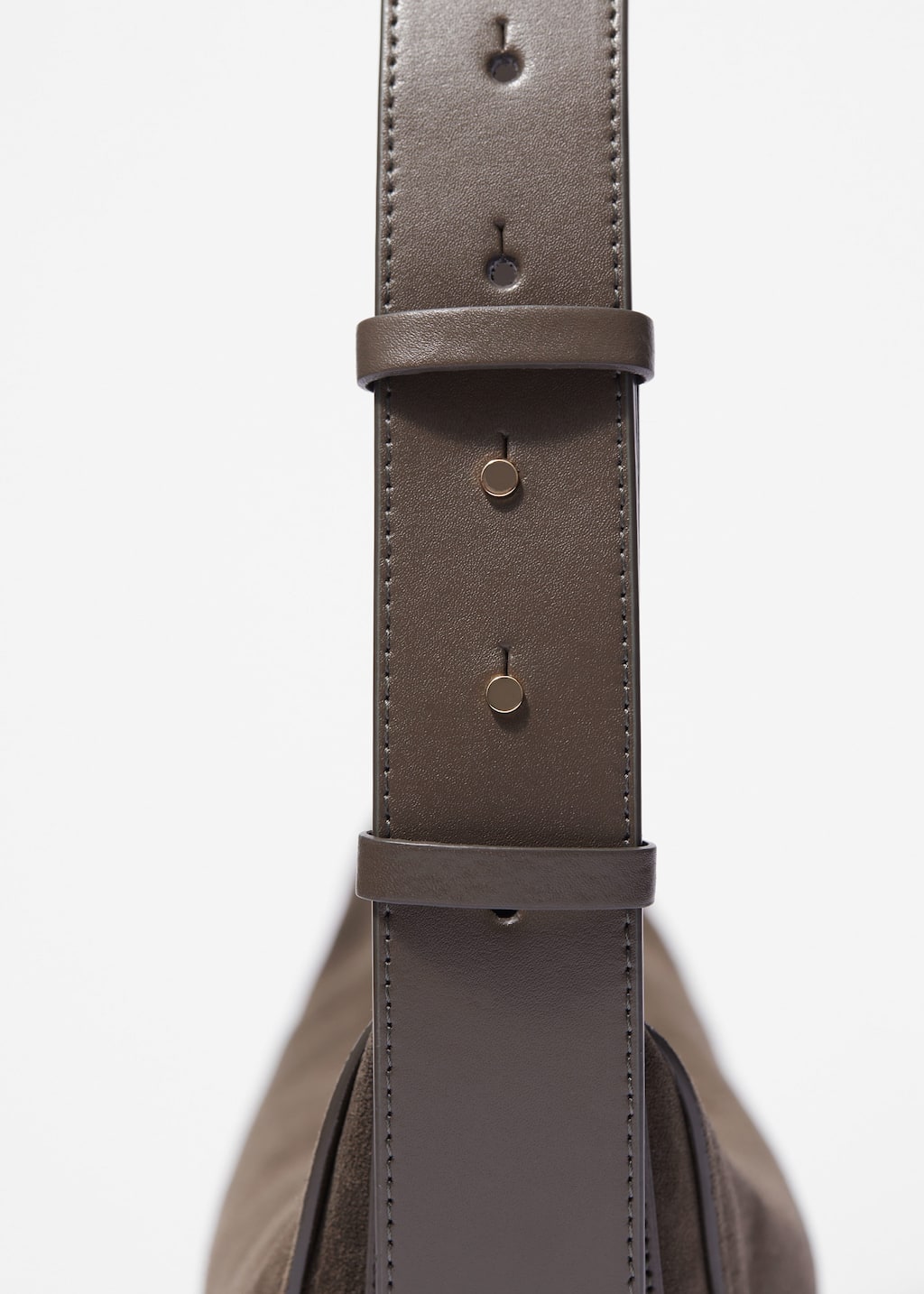 Paneled Leather Bag - {{variantName}} - Descriptive Detail