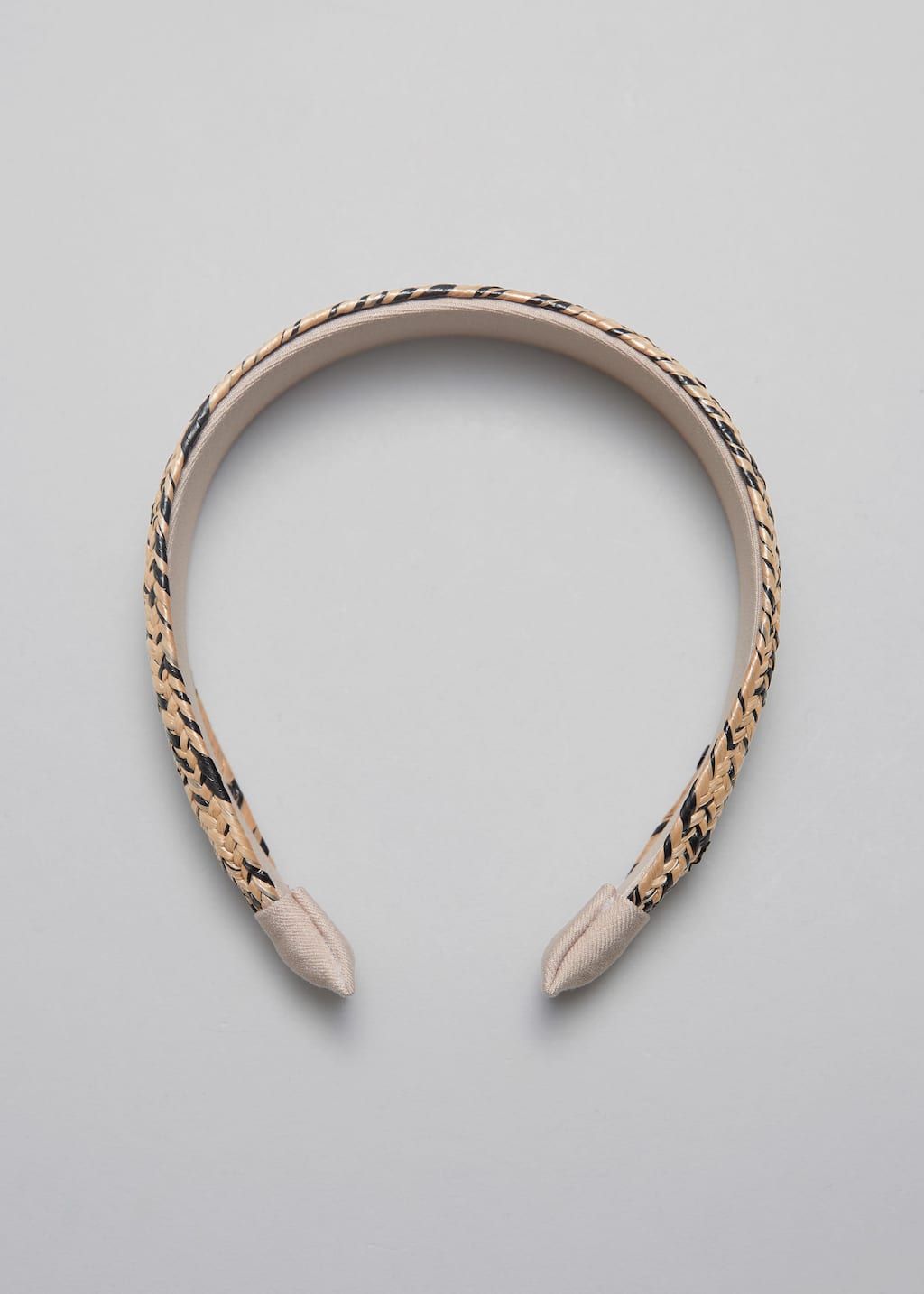 Image of Diadema de paja trenzada