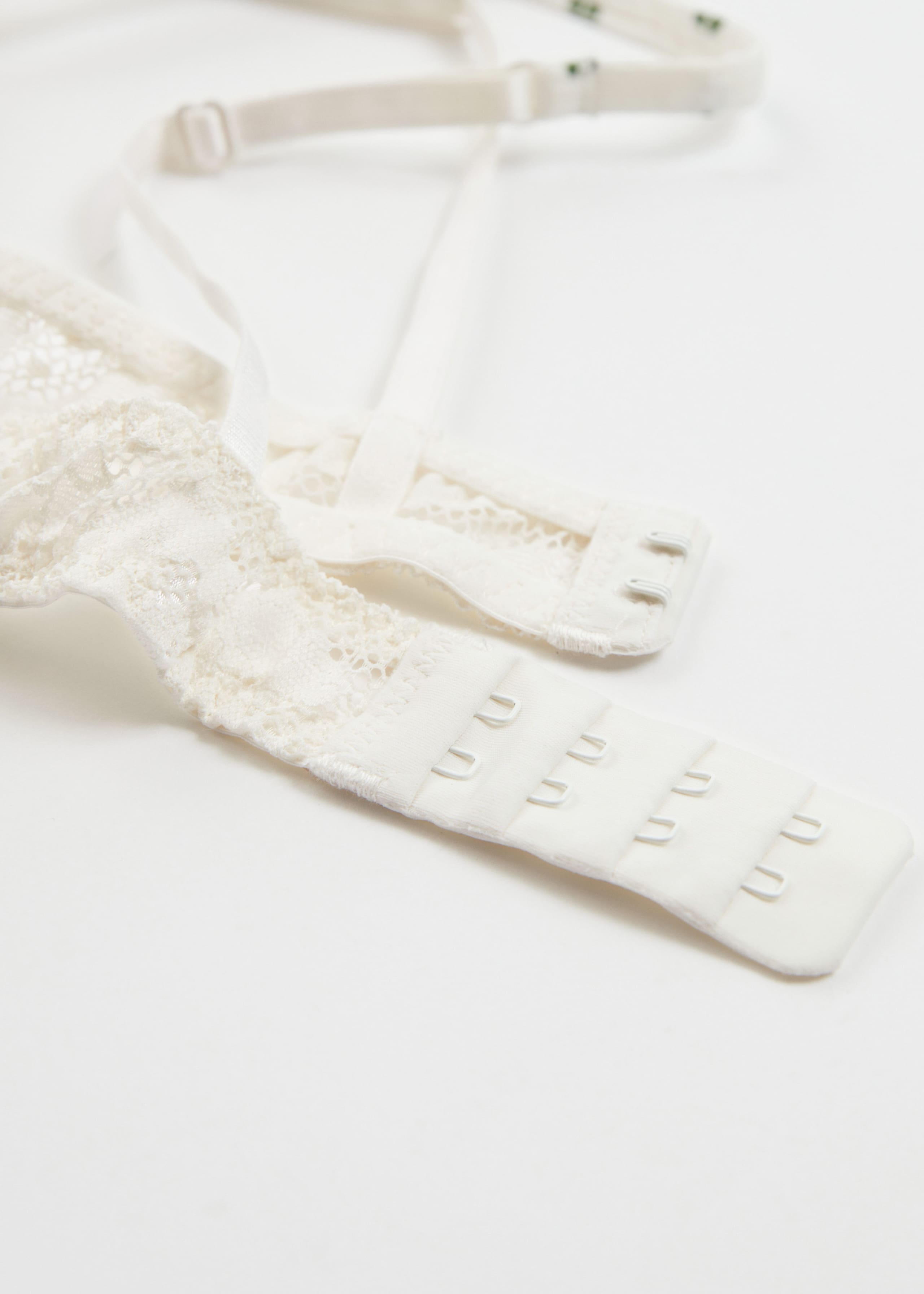 Image of Lace-Trimmed Soft Bra