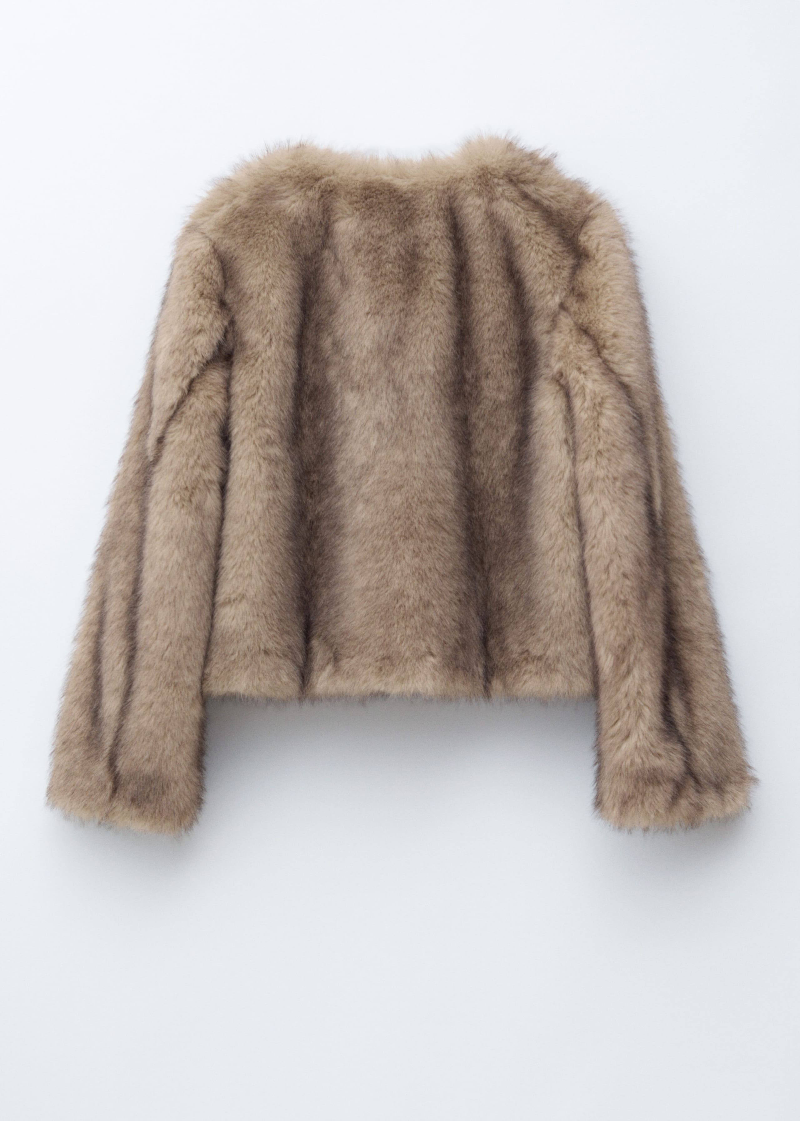 Image of Short Faux Fur Jacket