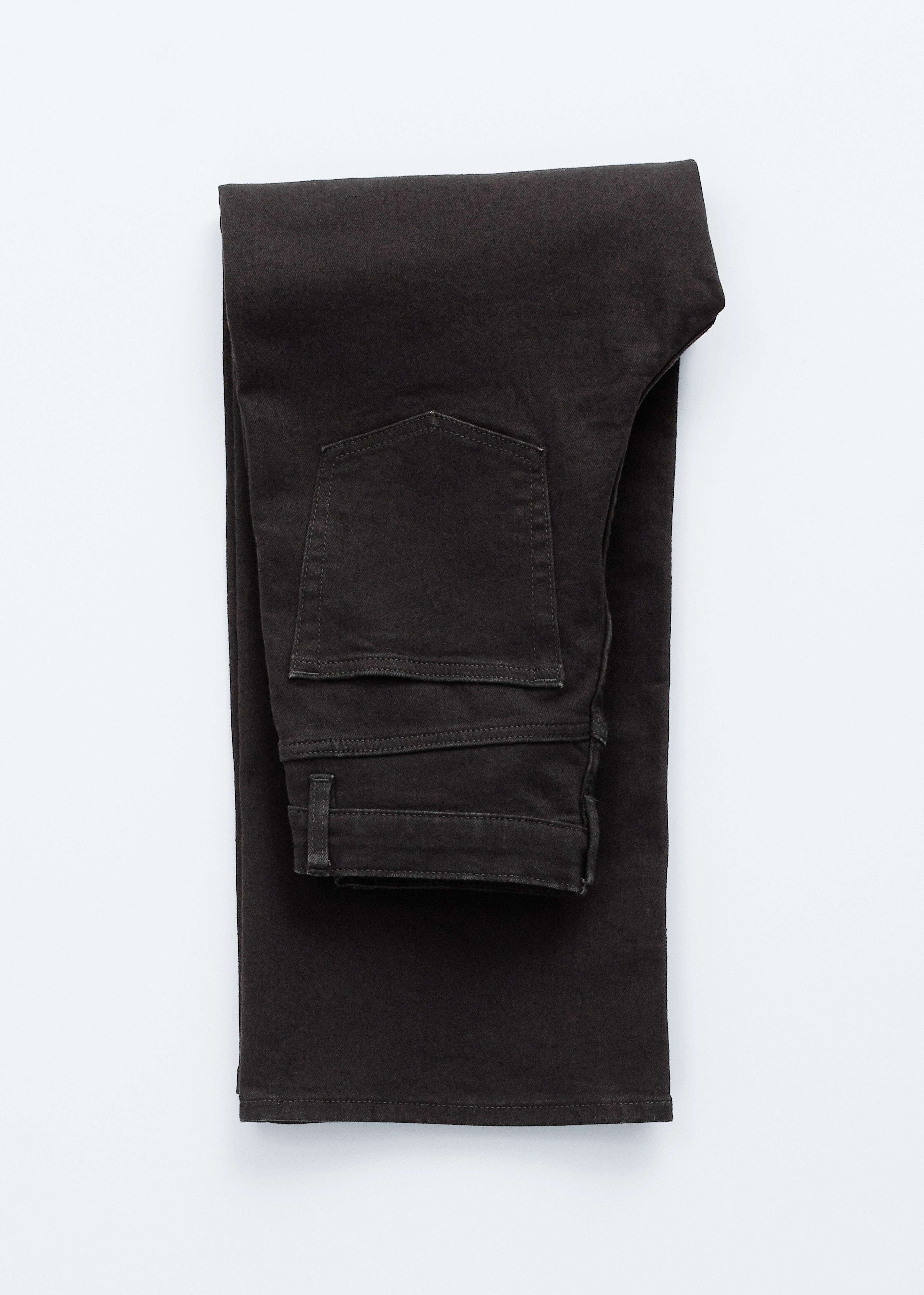 Jeans a gamba larga cropped - Nero/Blu medio/Azzurro/Bianco