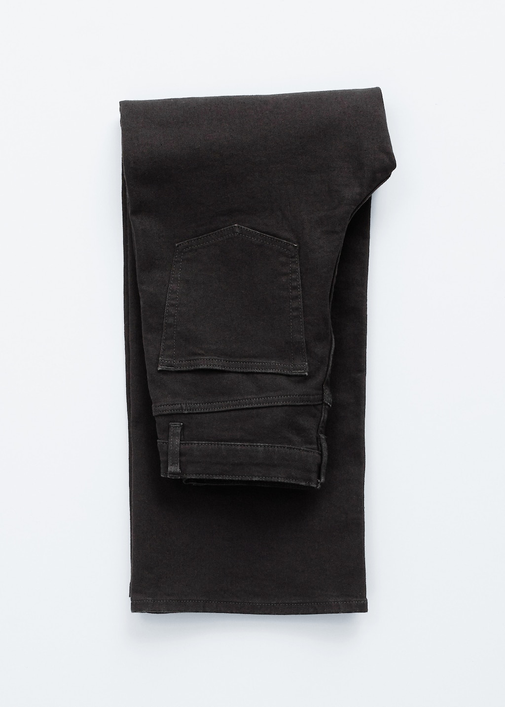 Image of Croppade jeans med vida ben
