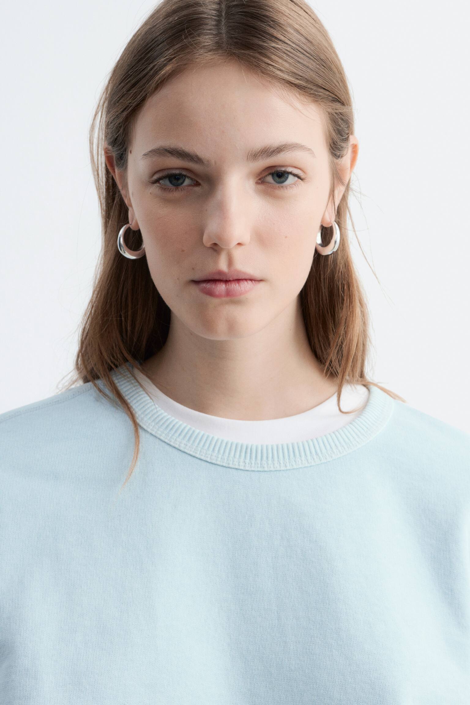 סווטשירט אוברסייז מכותנת ג'רסי - 7