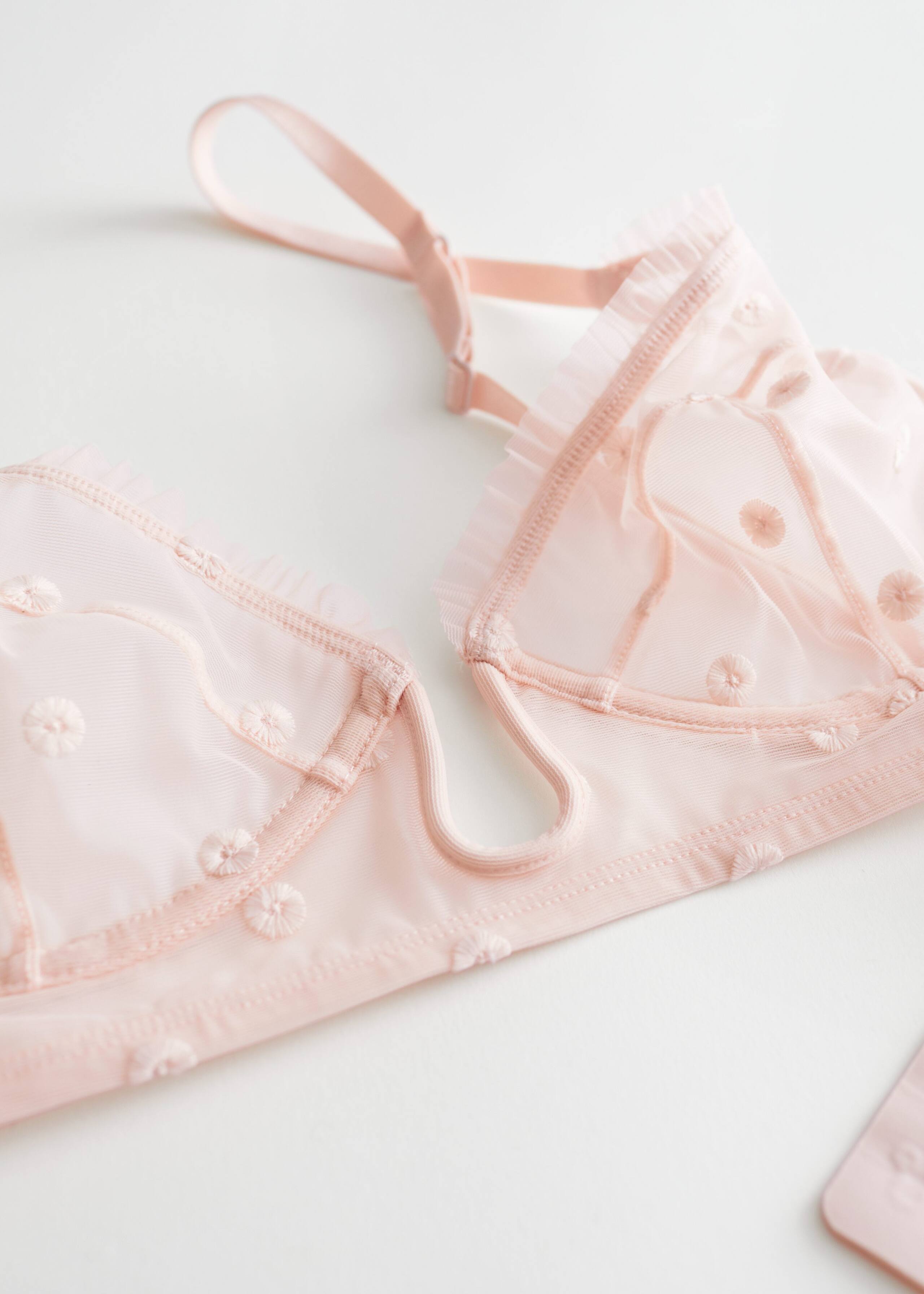 SheerDottedUnderwireBra - {{variantName}} - Descrizione dettagliata