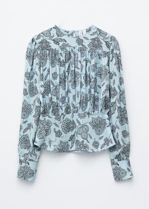Paisley en azul claro