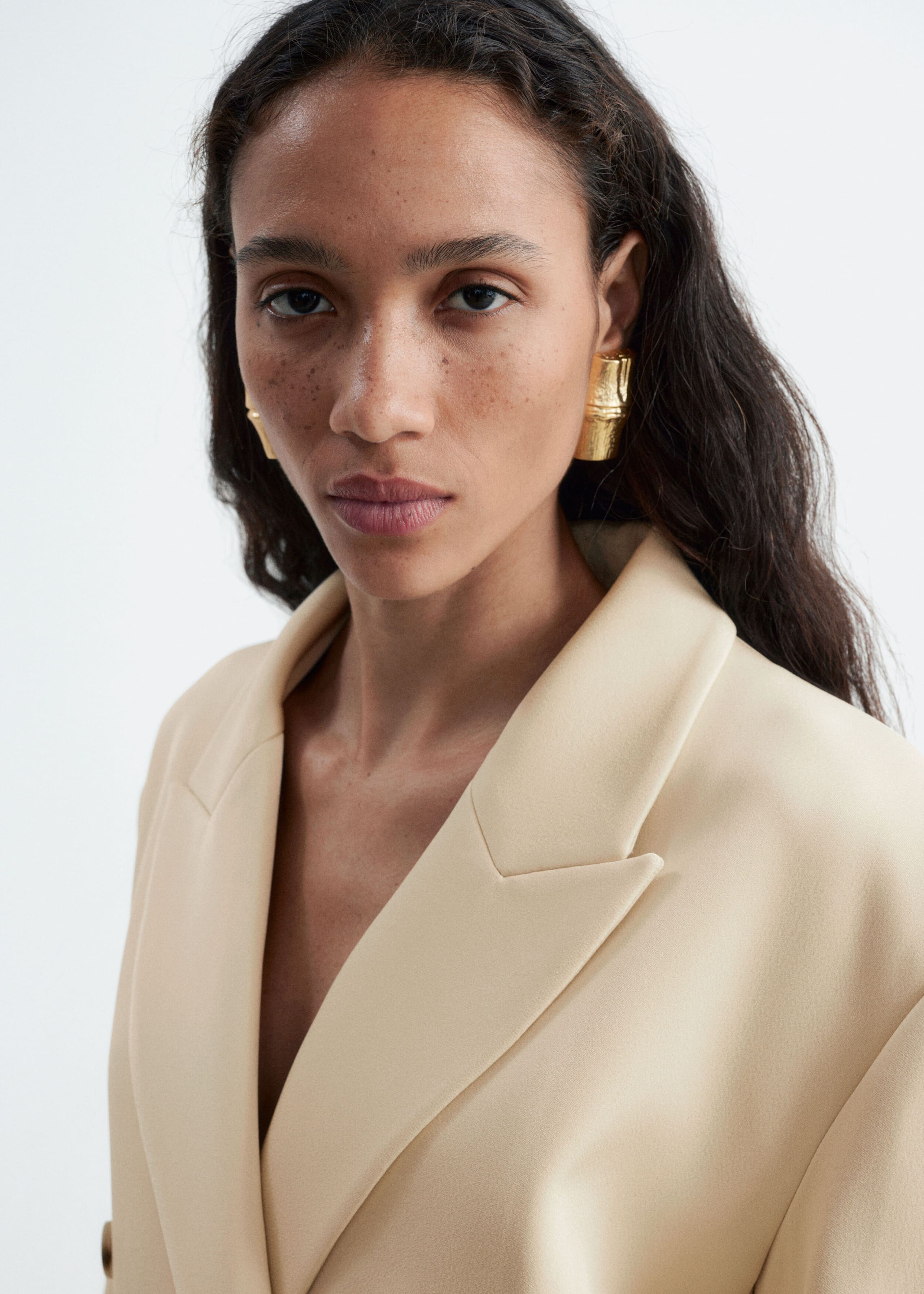 Sculpted Earrings - Gold - Still Life