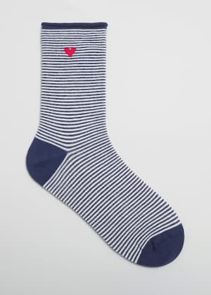 Azul marino/Crema