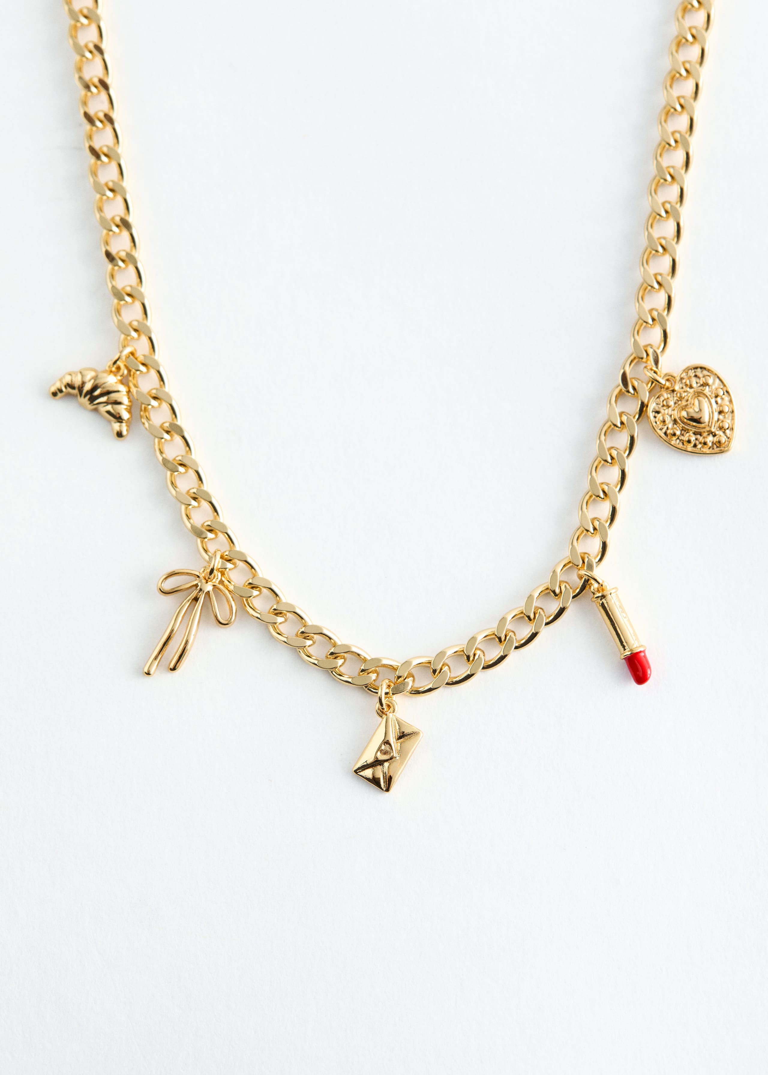Image of Embellished Chain Necklace