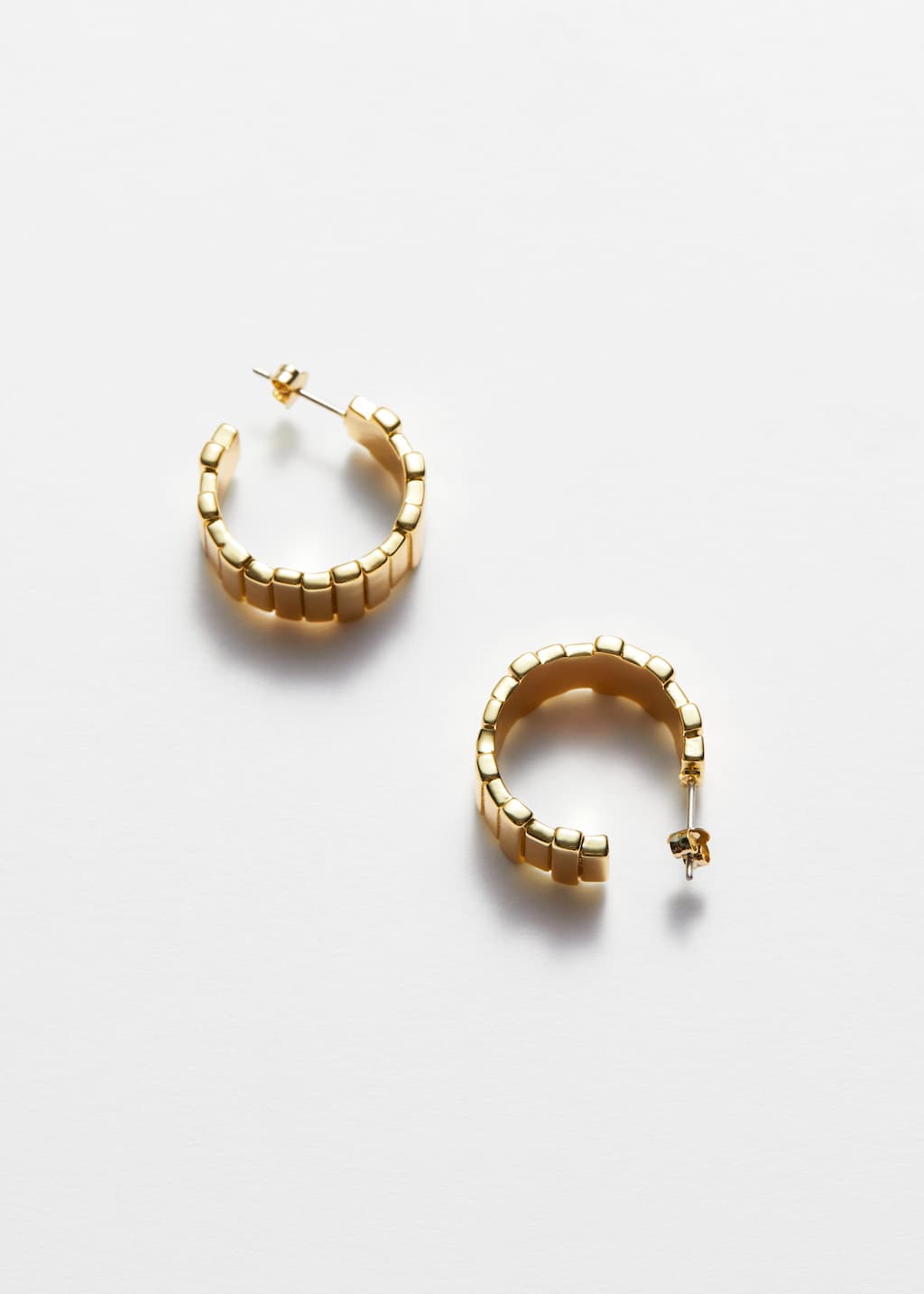 Delicate Fractal Hoop Earrings - {{variantName}} - Descriptive Detail