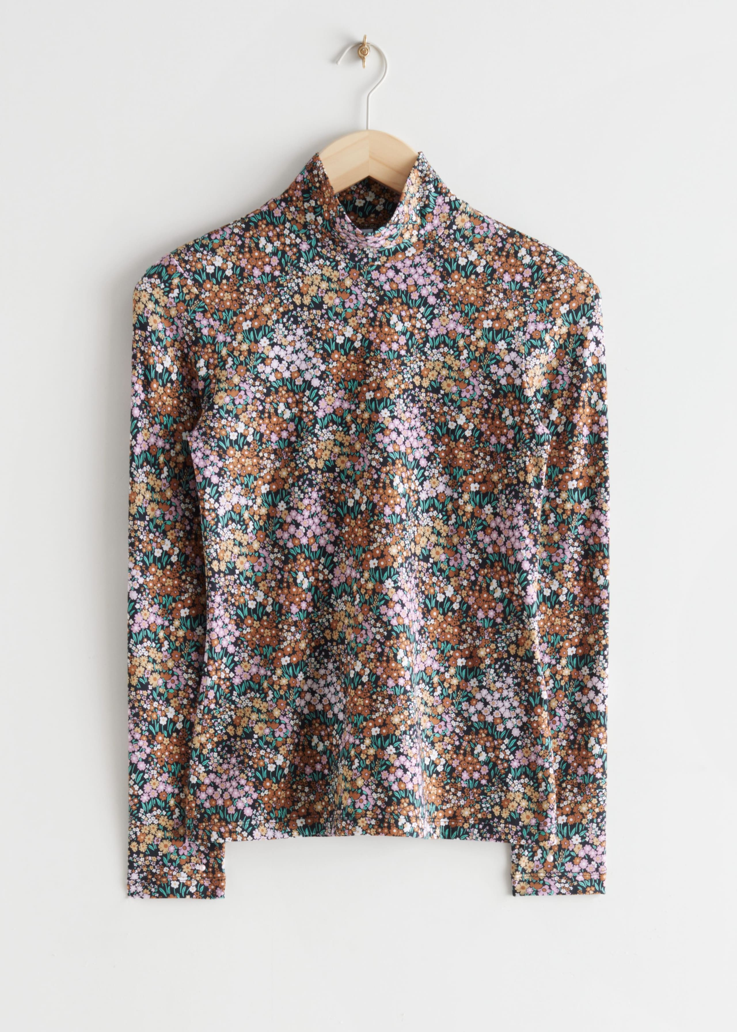 Turtleneck Top - Green - Natura morta