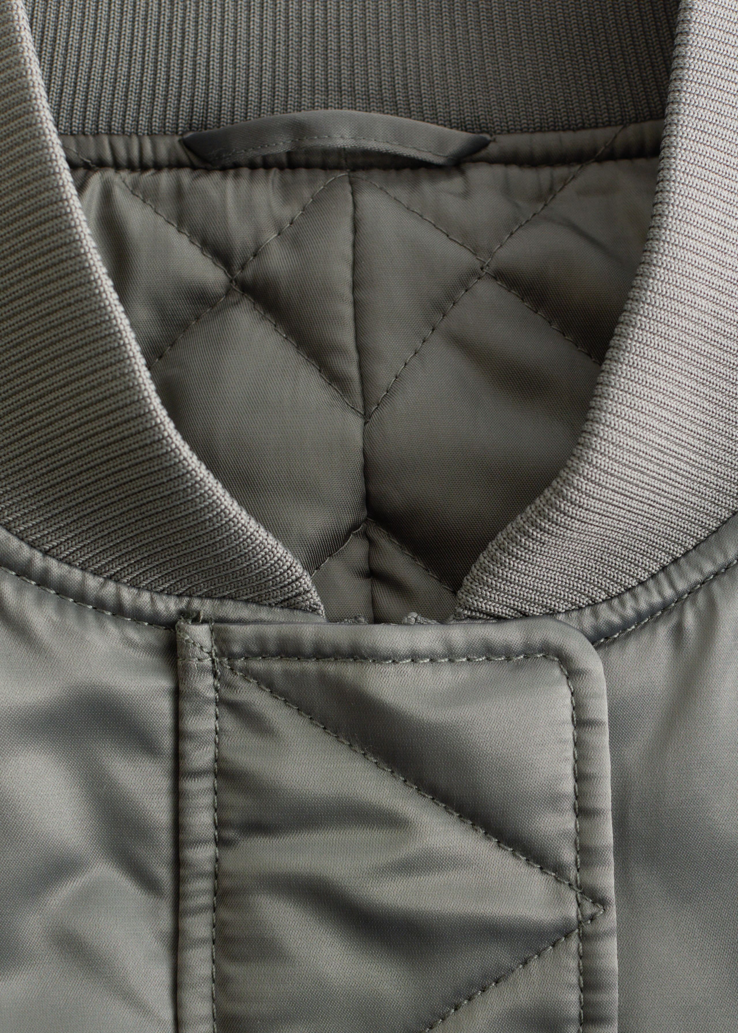 Image of Padded Bomber Jacket