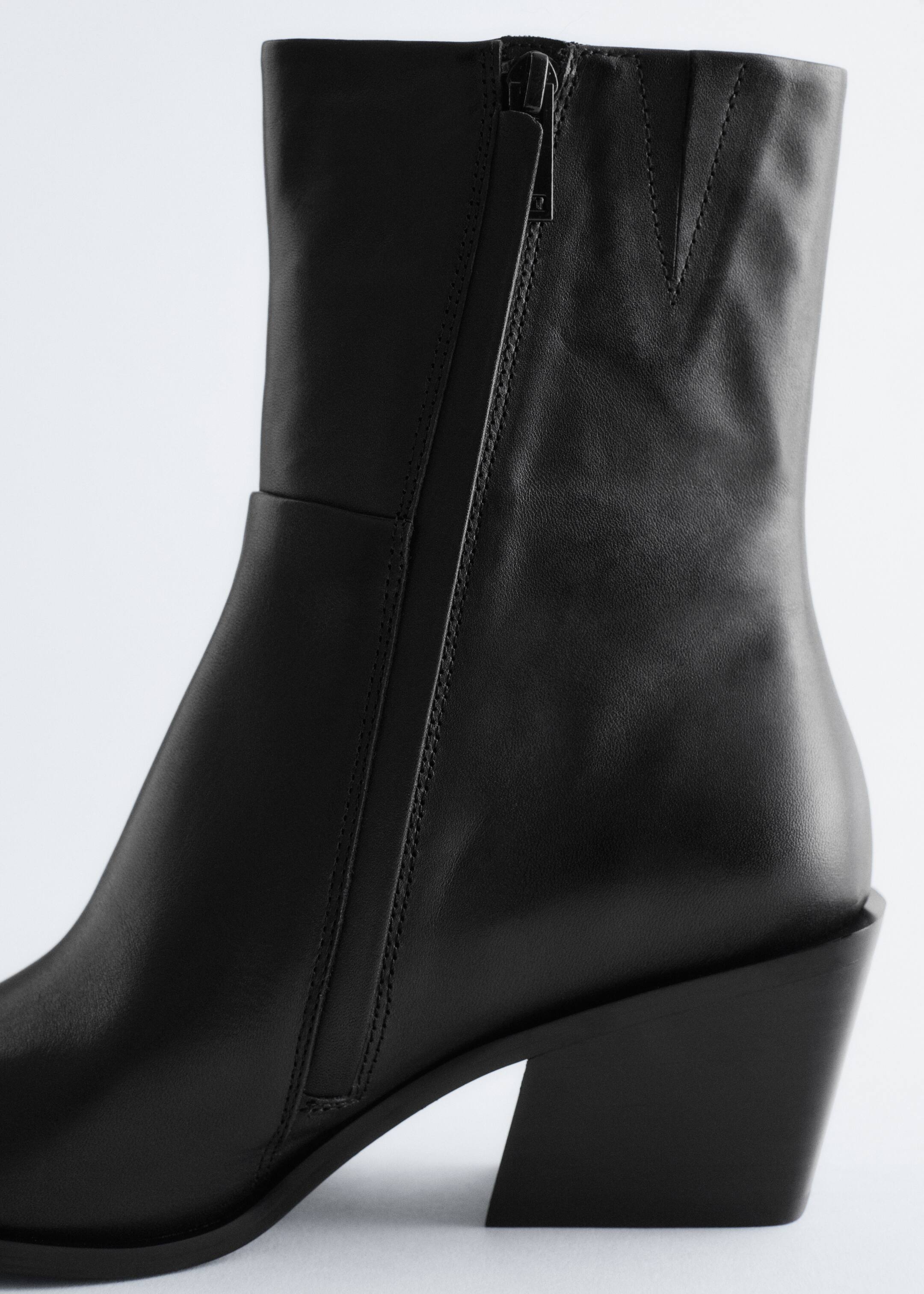 View larger image: Sleek Leather Cowboy Boots - Black - Ladies | H&M GB 6