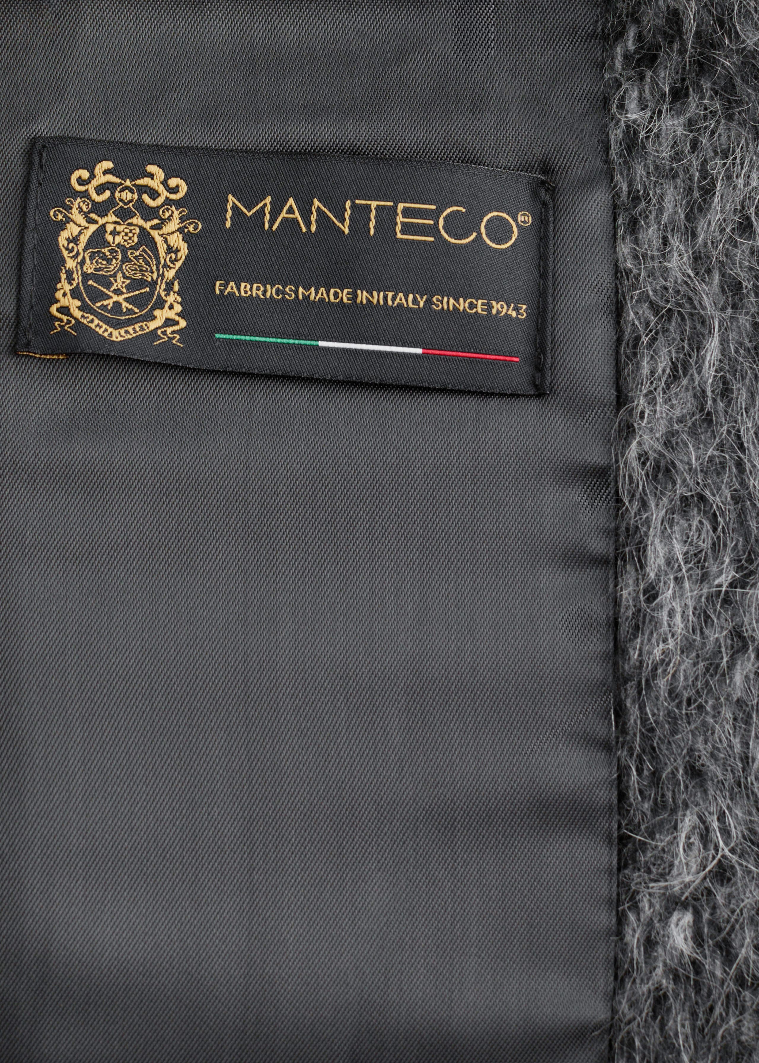 Brushed Wool-Blend Coat - {{variantName}} - Descriptive Detail