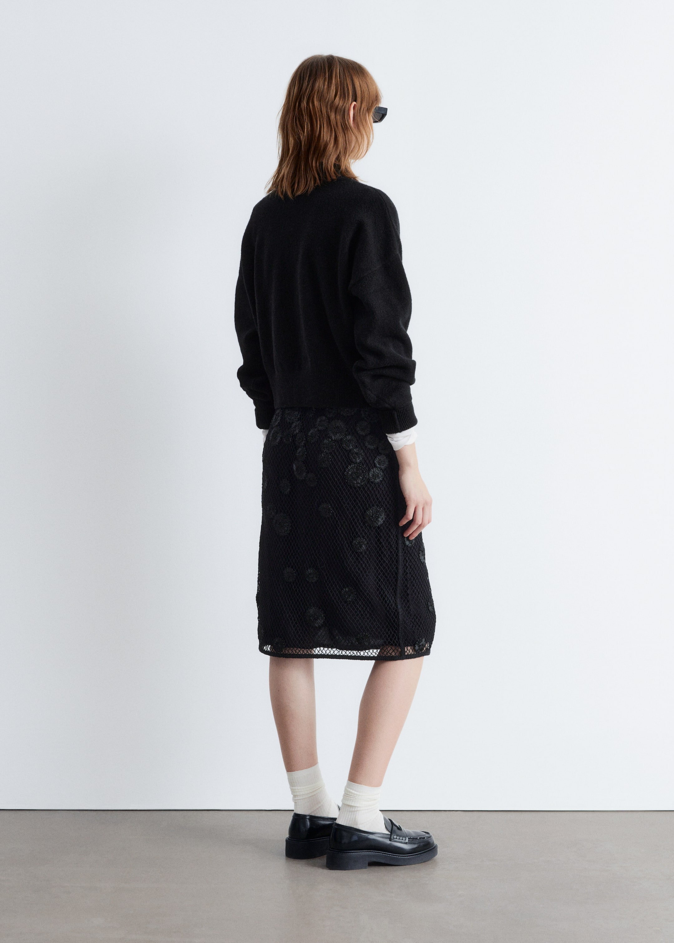 View larger image: Mock-Neck Sweater - Black - Ladies | H&M GB 5