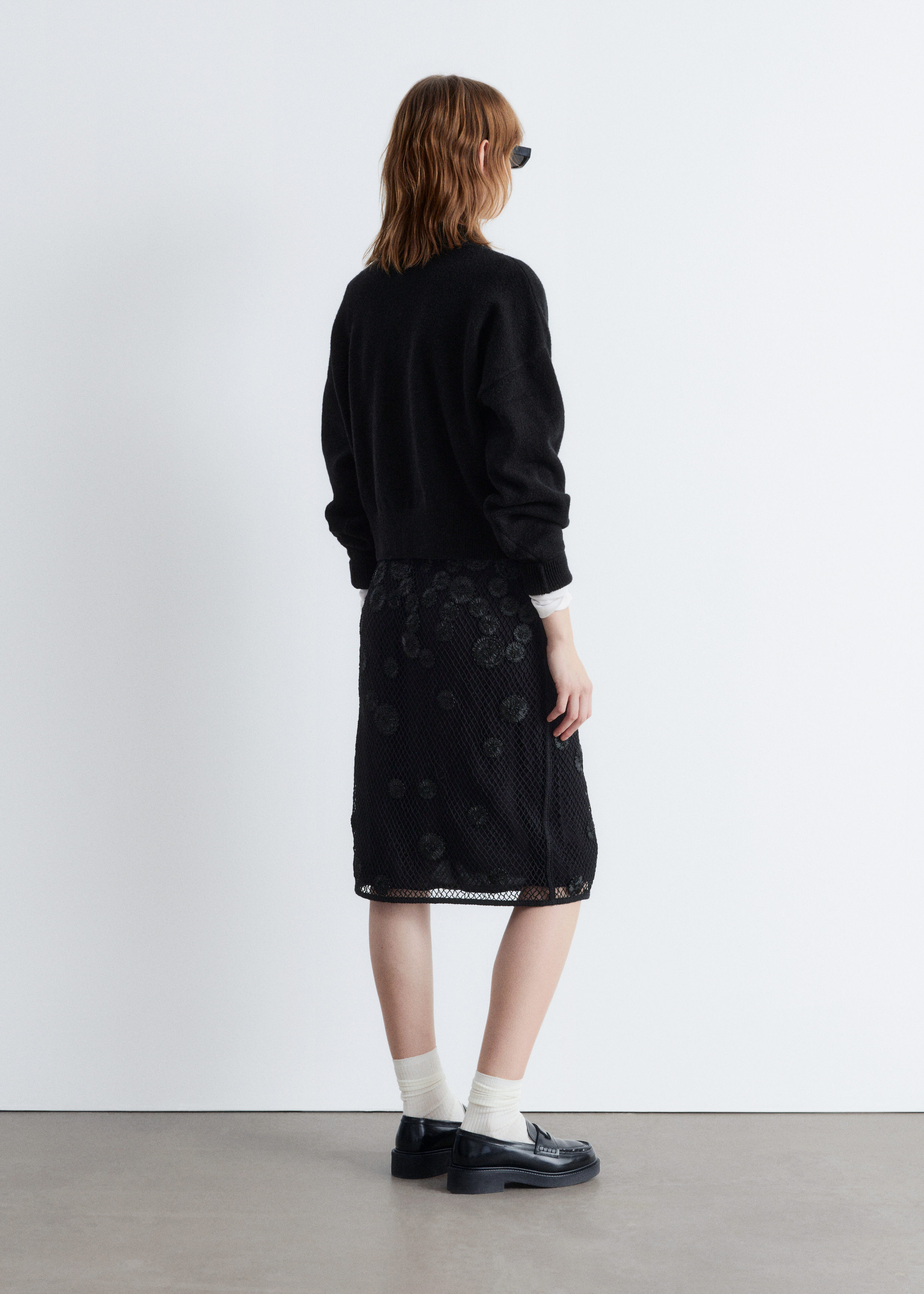 Image of Mock-Neck Sweater