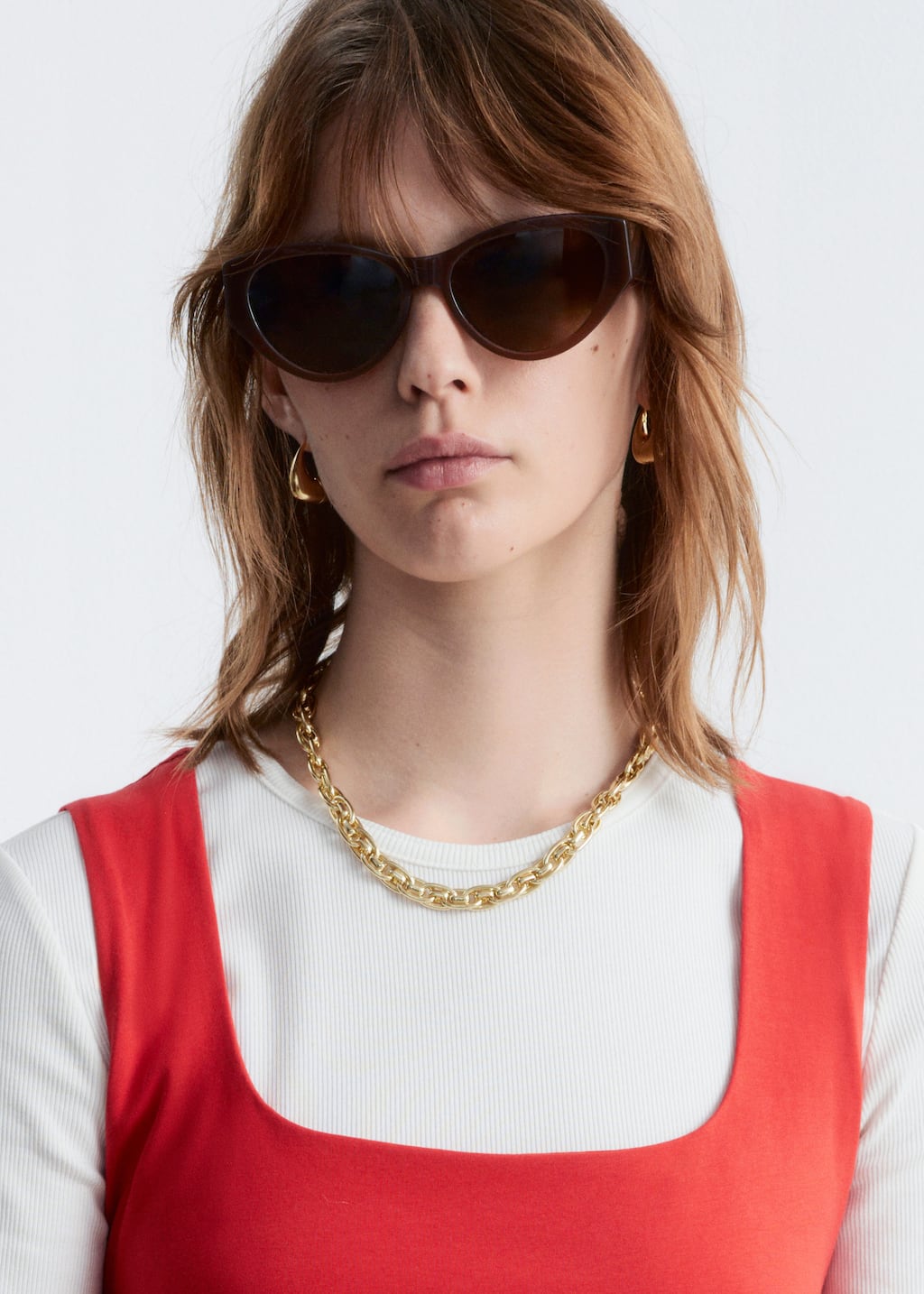 Image of Square-Neck Tank Top