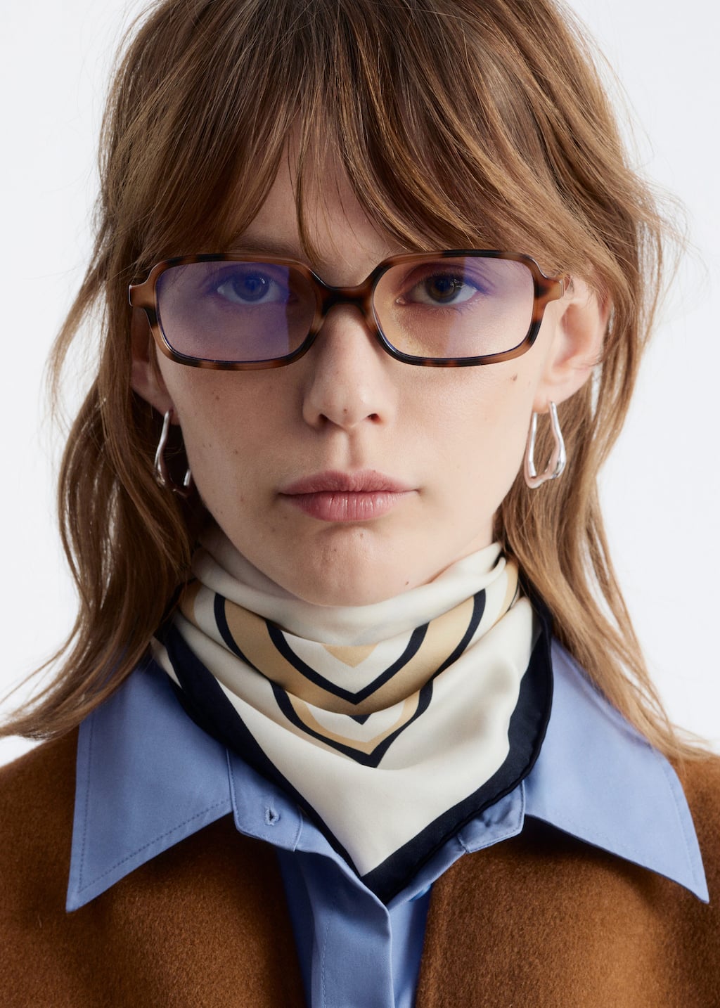Image of Irregular Hoop Earrings