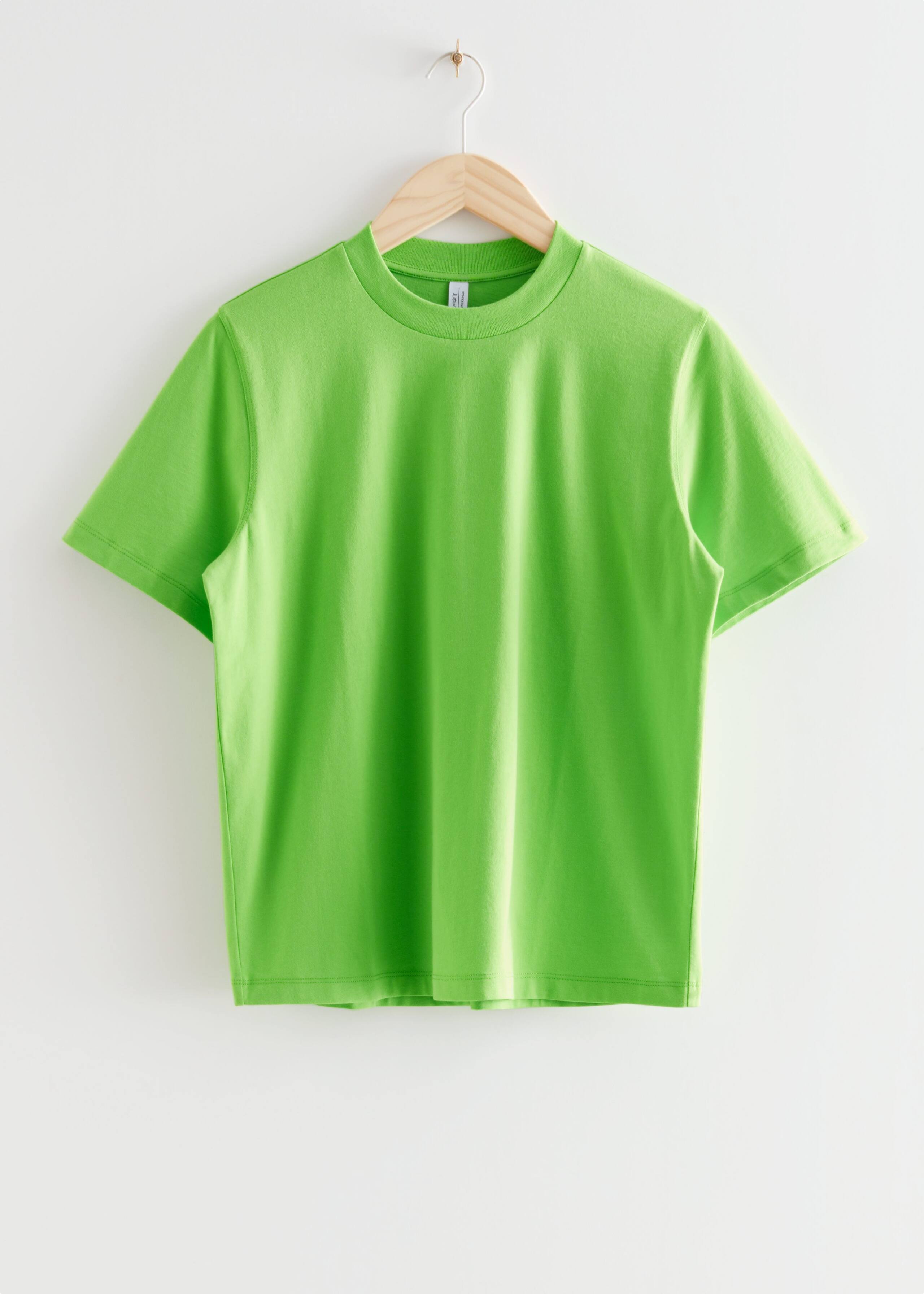 WideSleeveCrewneckT-Shirt - Blue - Bodegón