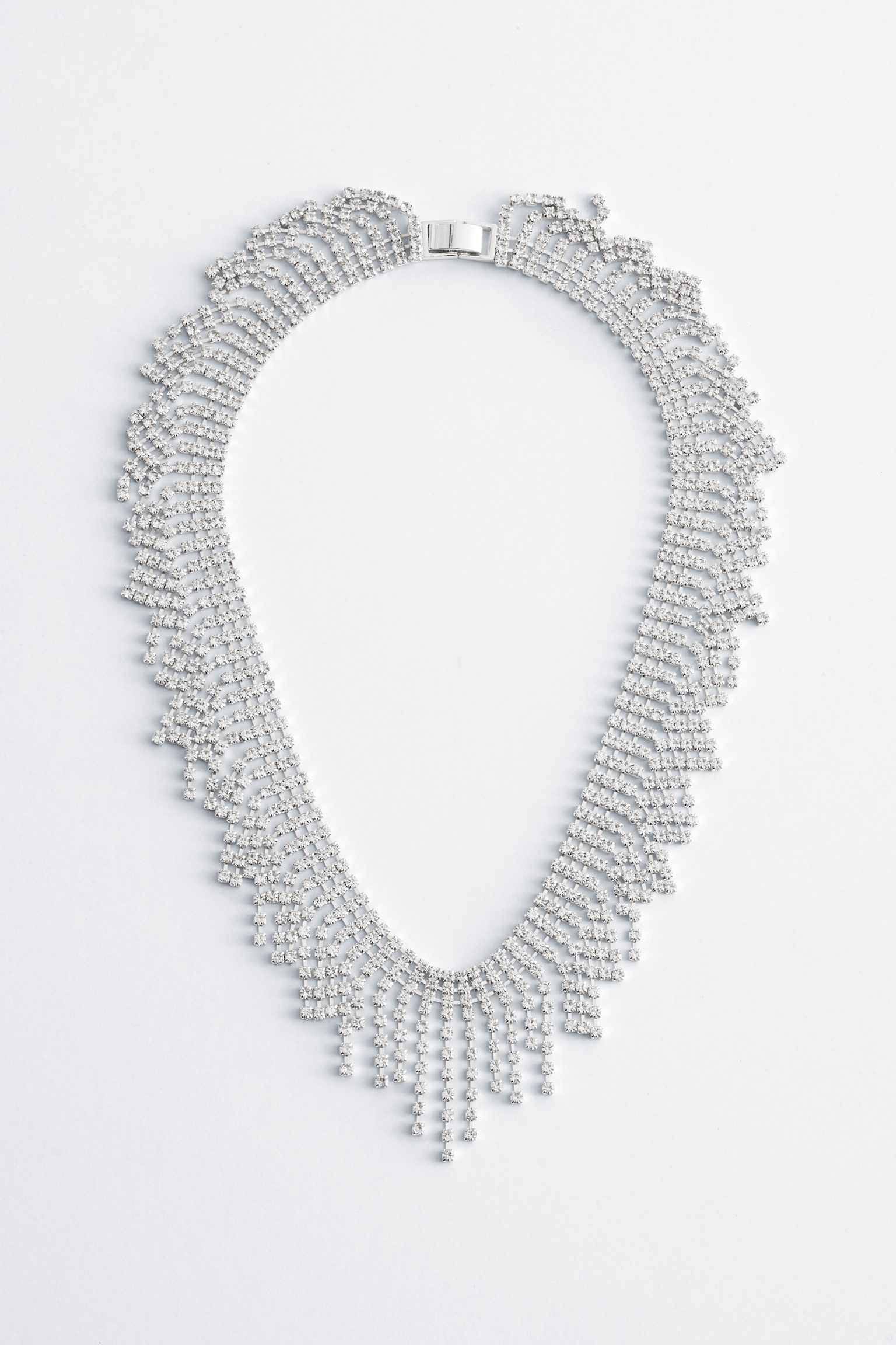 Collier d’exception à strass - Silver