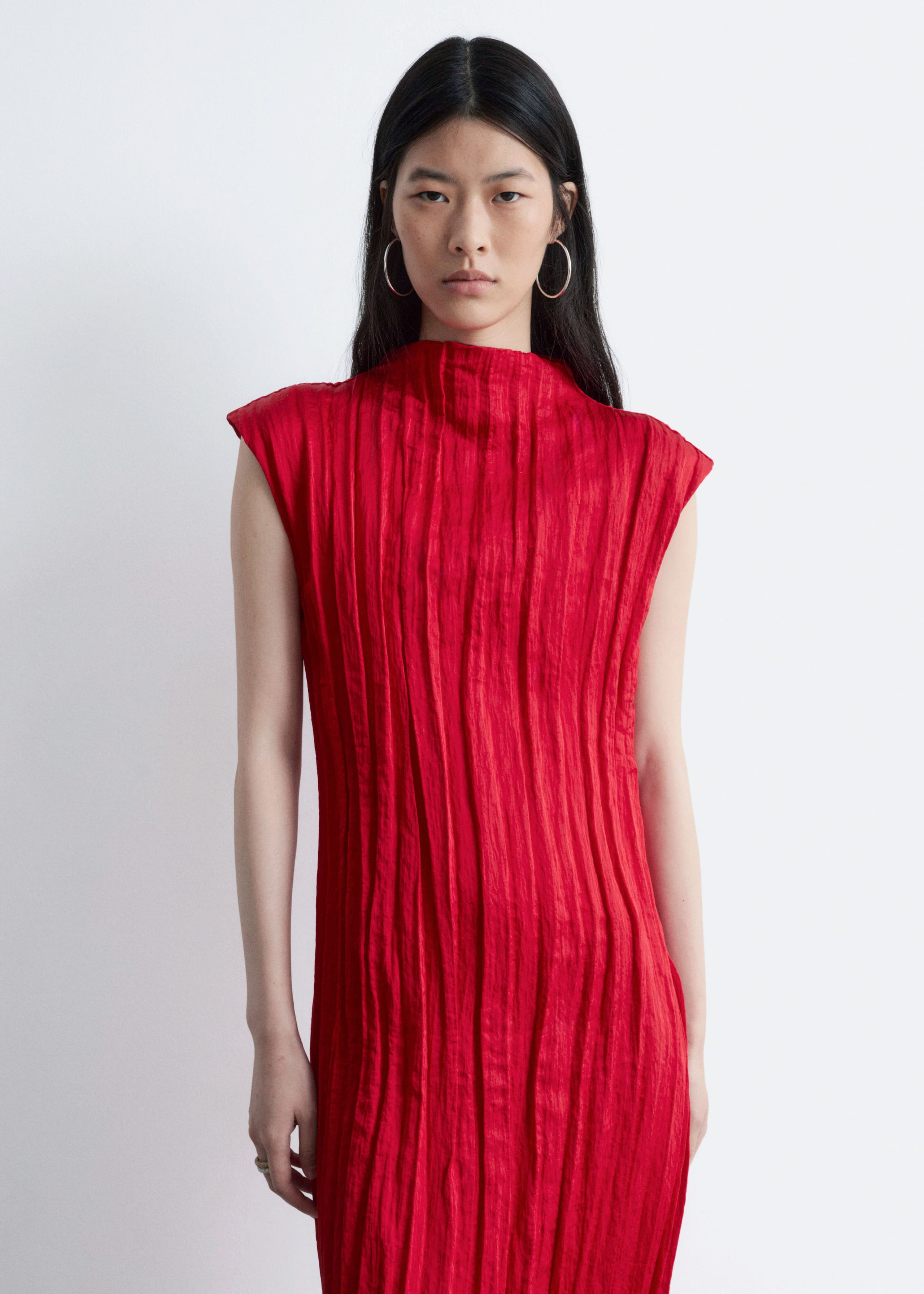 Image of Crêpe Maxi Dress