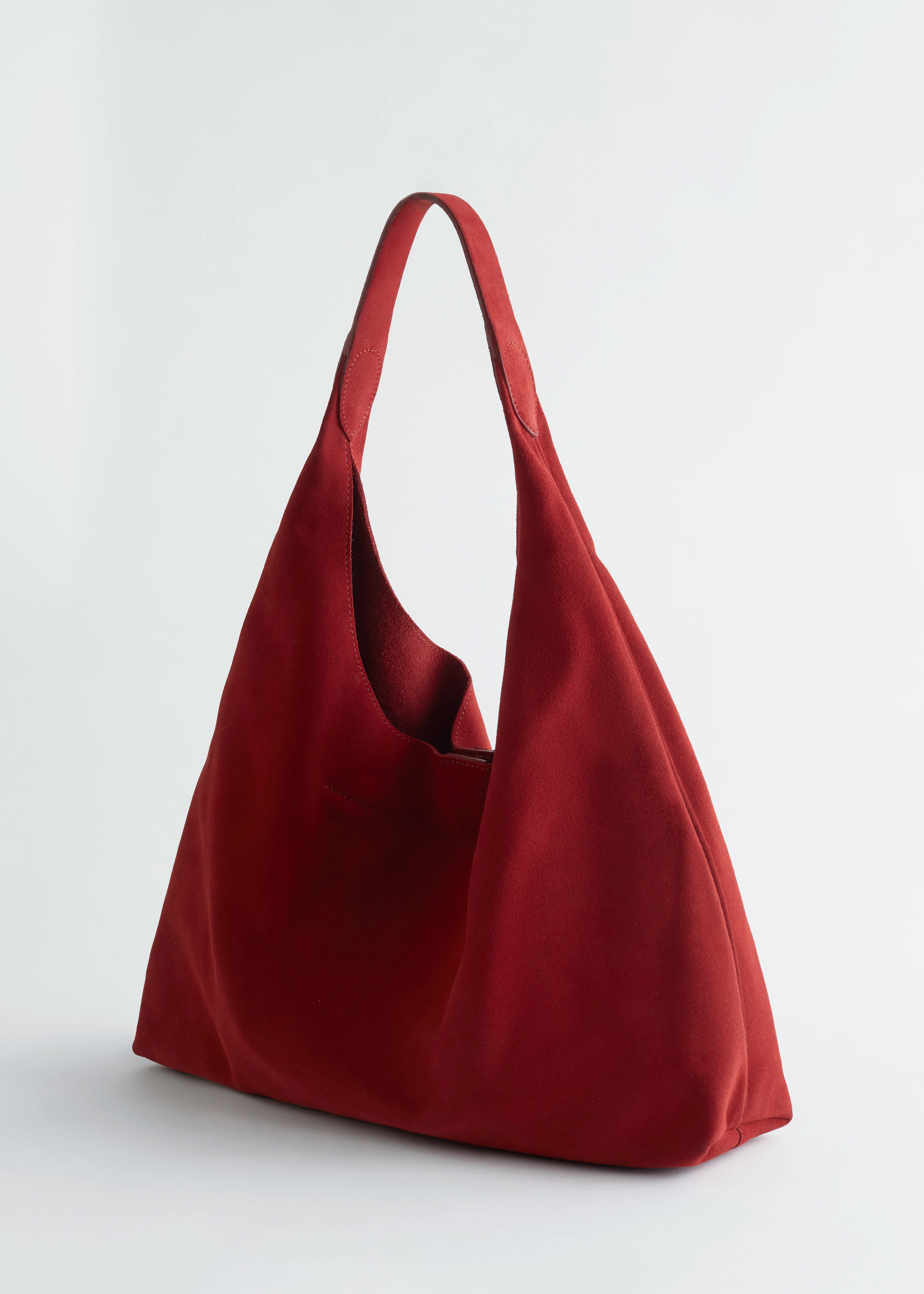 “& Other Stories” Large Suede Tote Large Suede Tote Bag - Green - Totes - & Other Stories