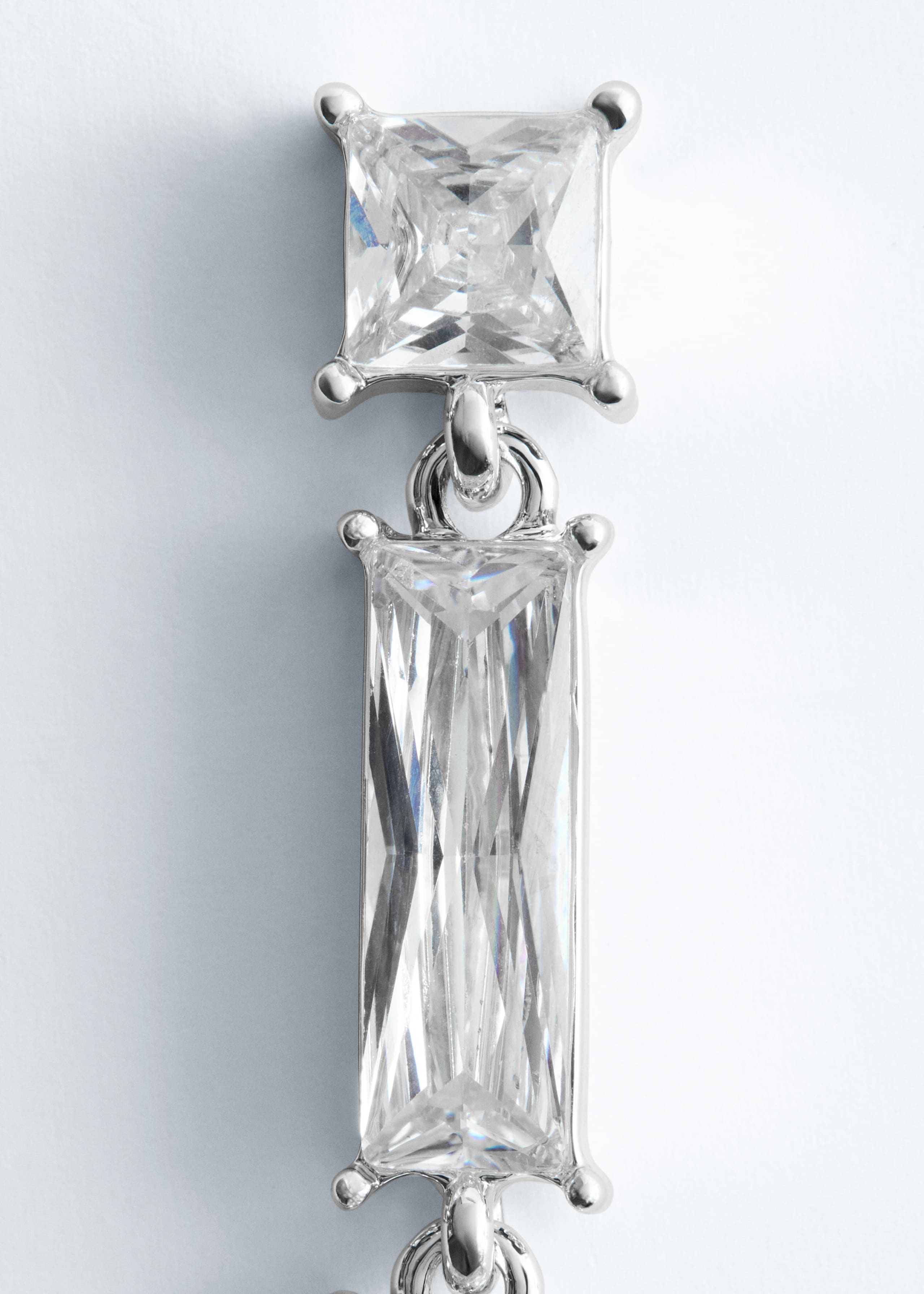 Image of Orecchini pendenti con cristalli