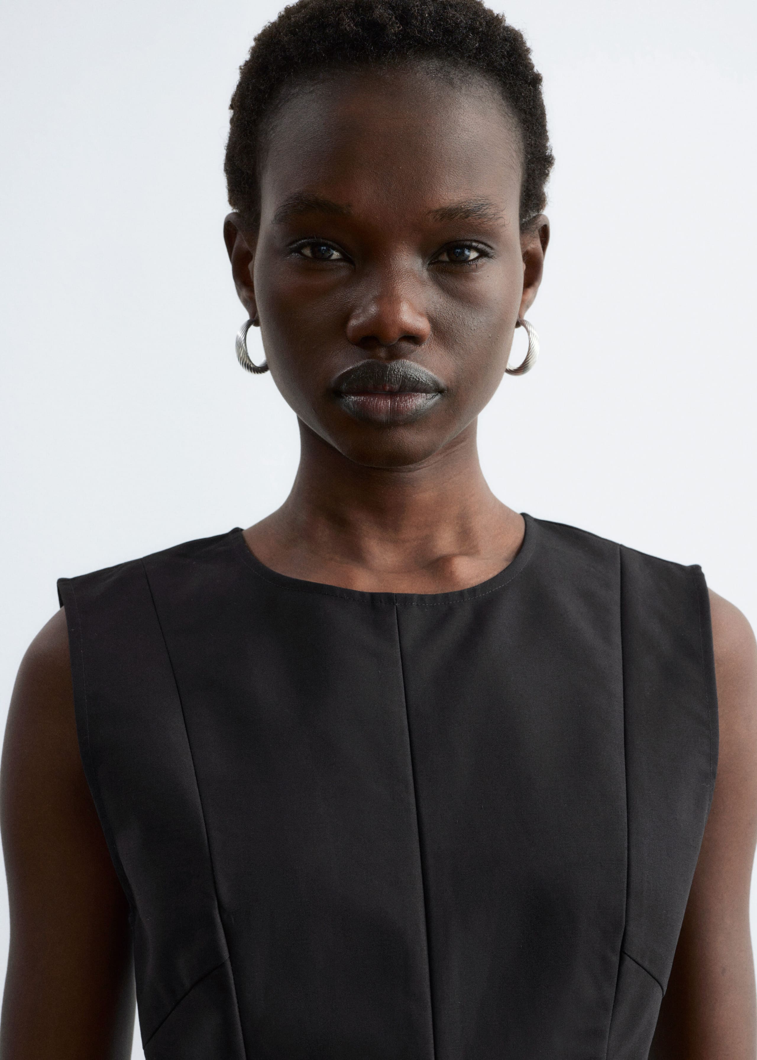 Image of Minikleid mit Falten