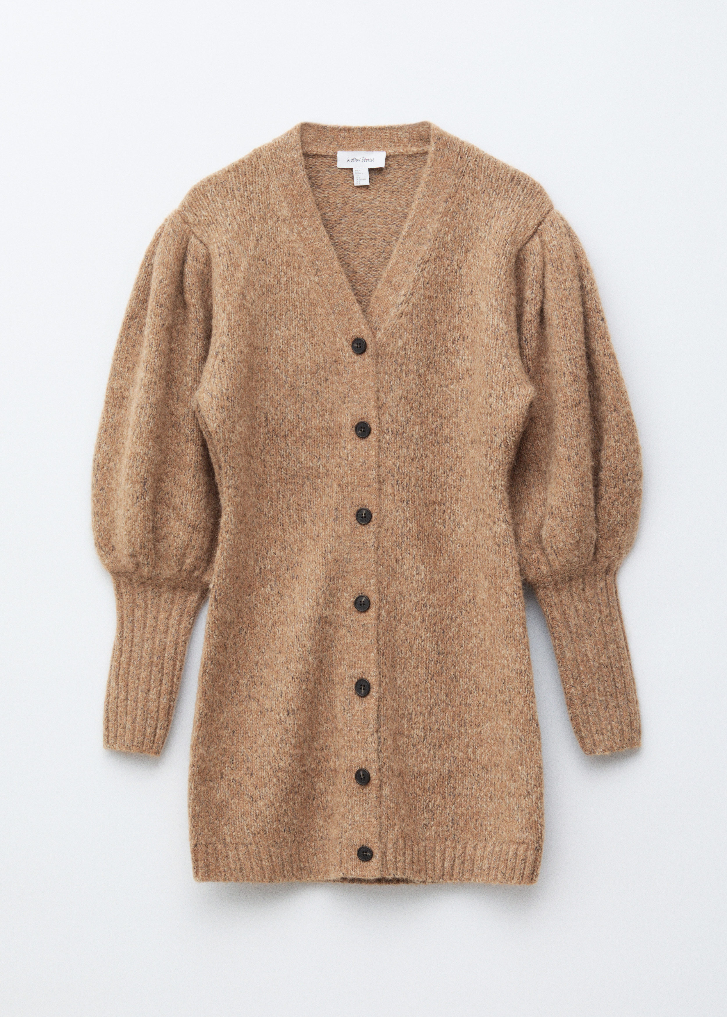 Alpaca-Blend Mini Dress