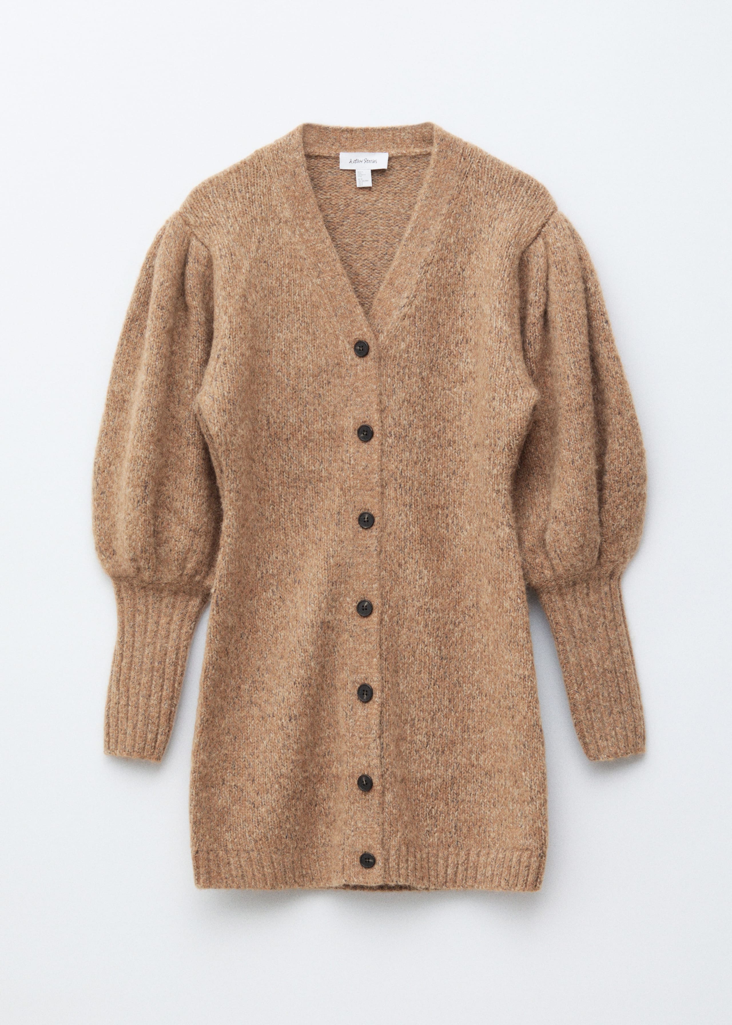 Image of Alpaca-Blend Mini Dress