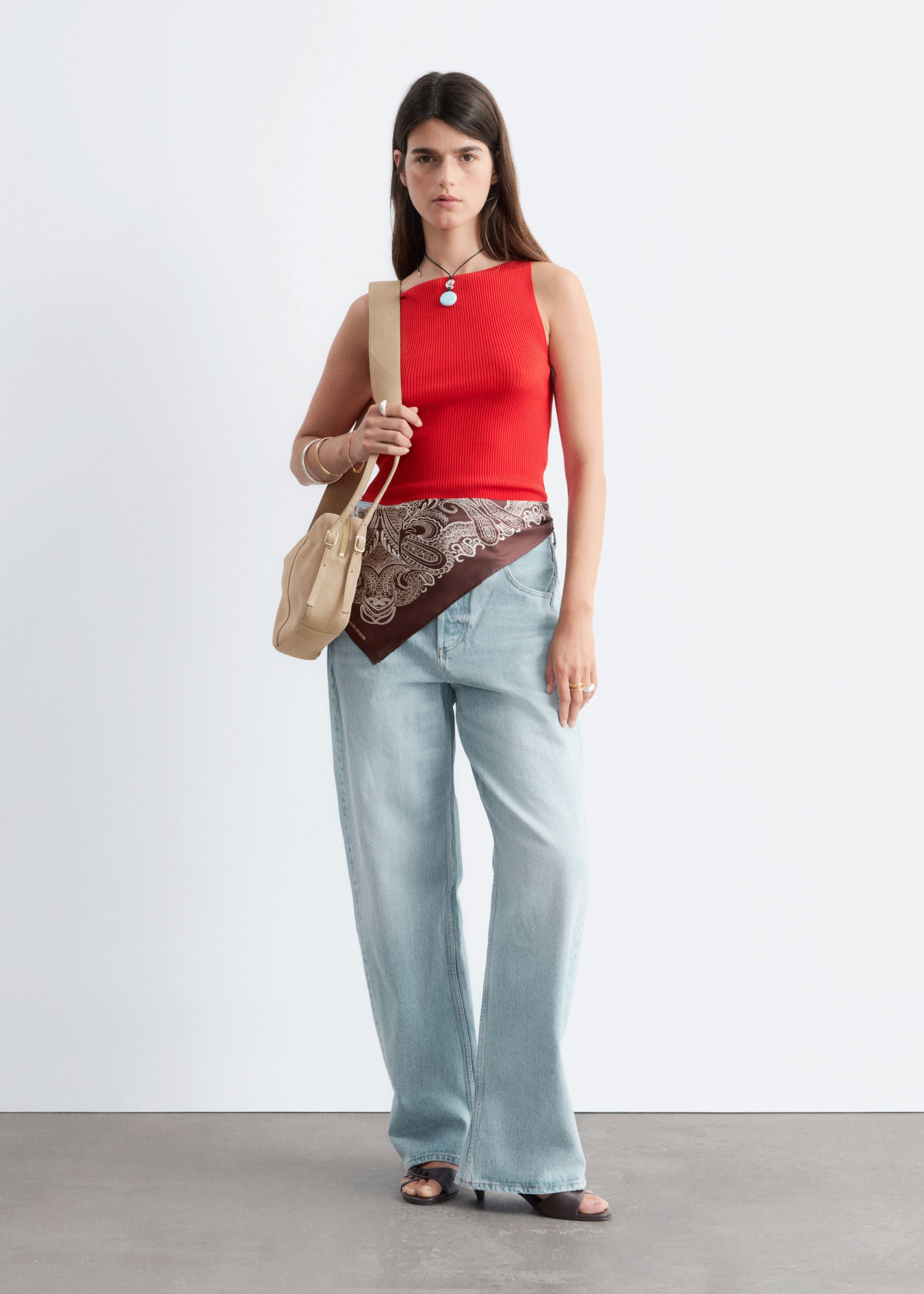 Image of Rib-Knit Tank Top