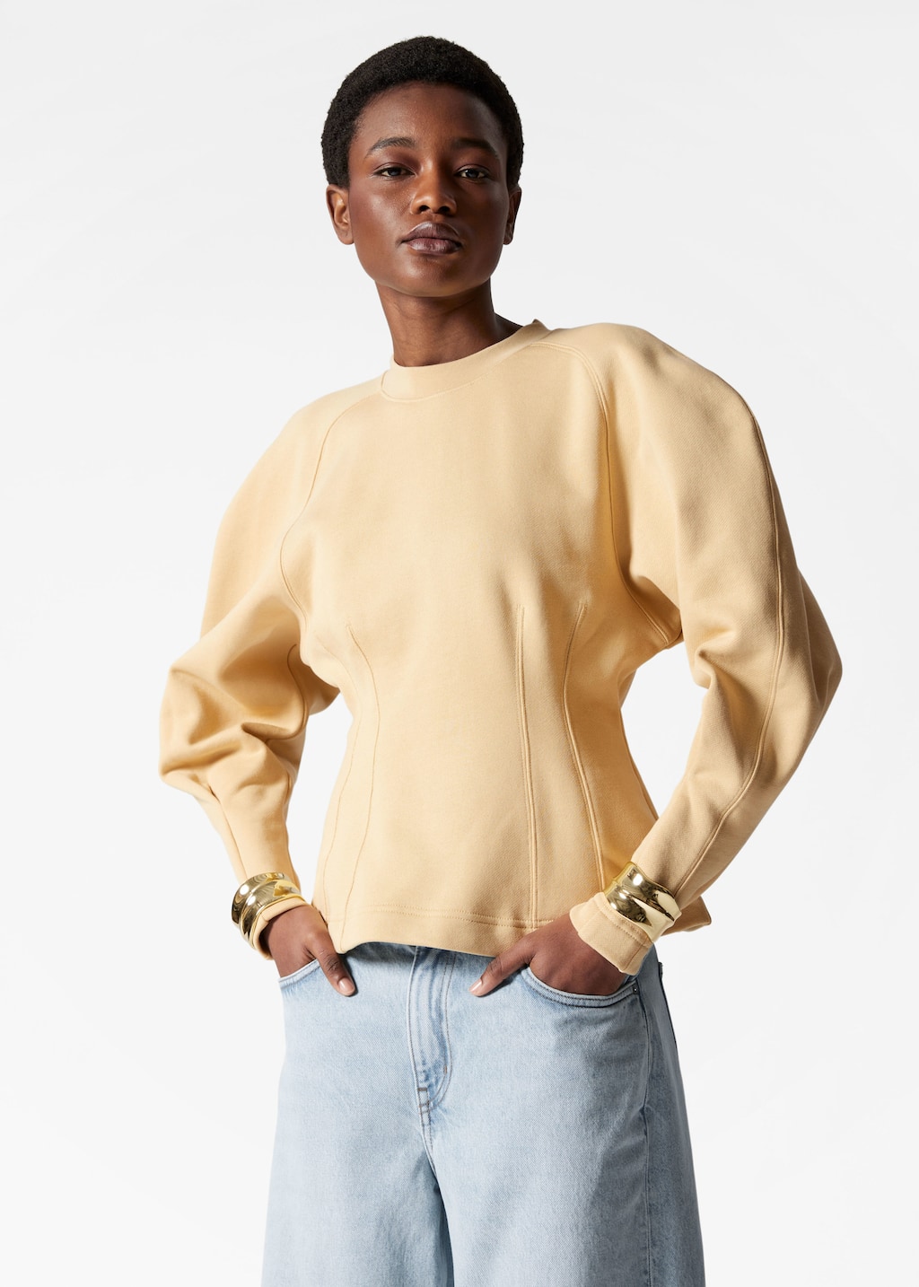 Image of Skulpturaler Pullover