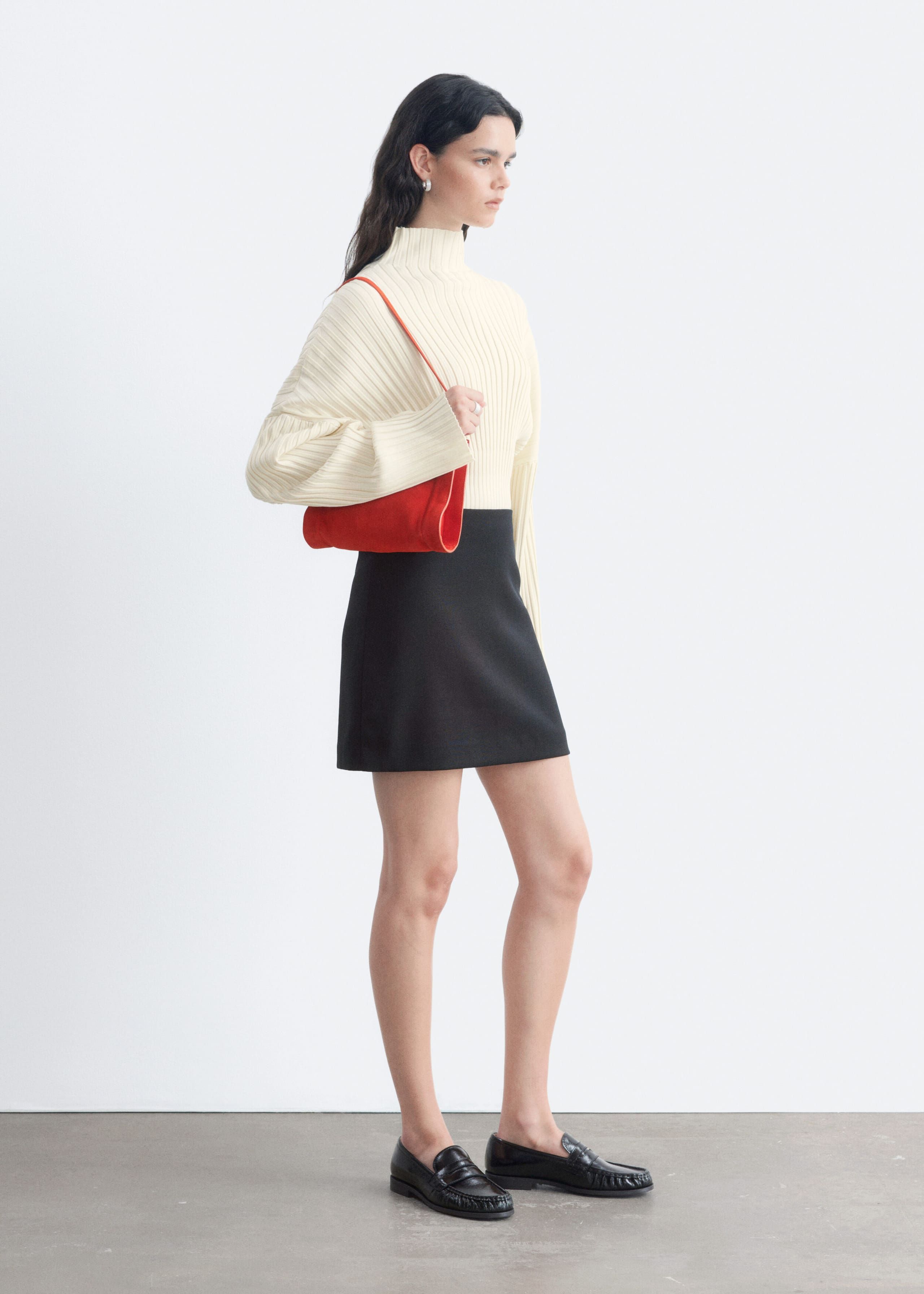 Mini Skirt - Black - Lookbook