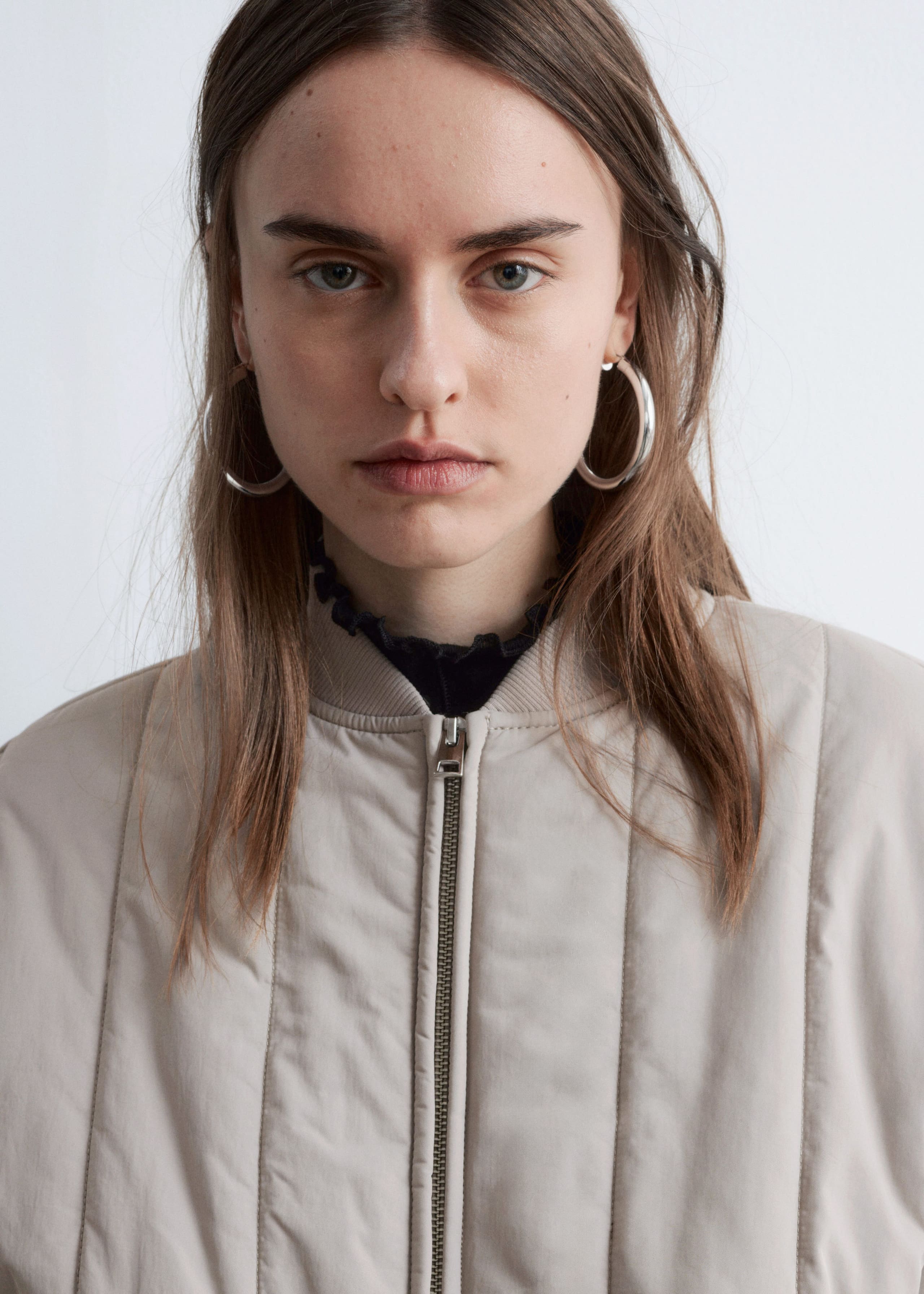 Image of Oversized Bomber Jacket