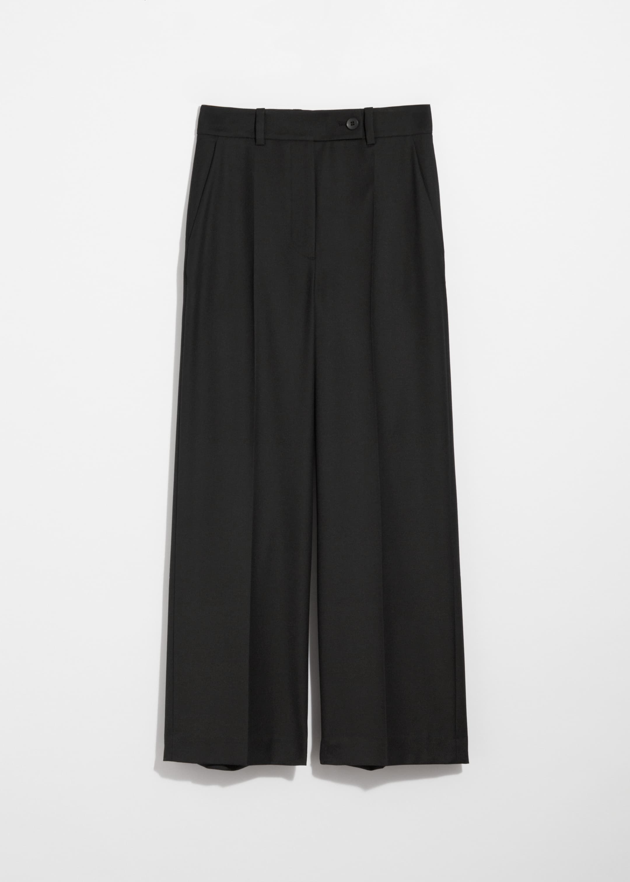 Agrandir l'image: Pantalon habillé court - Noir - FEMME | H&M FR 1