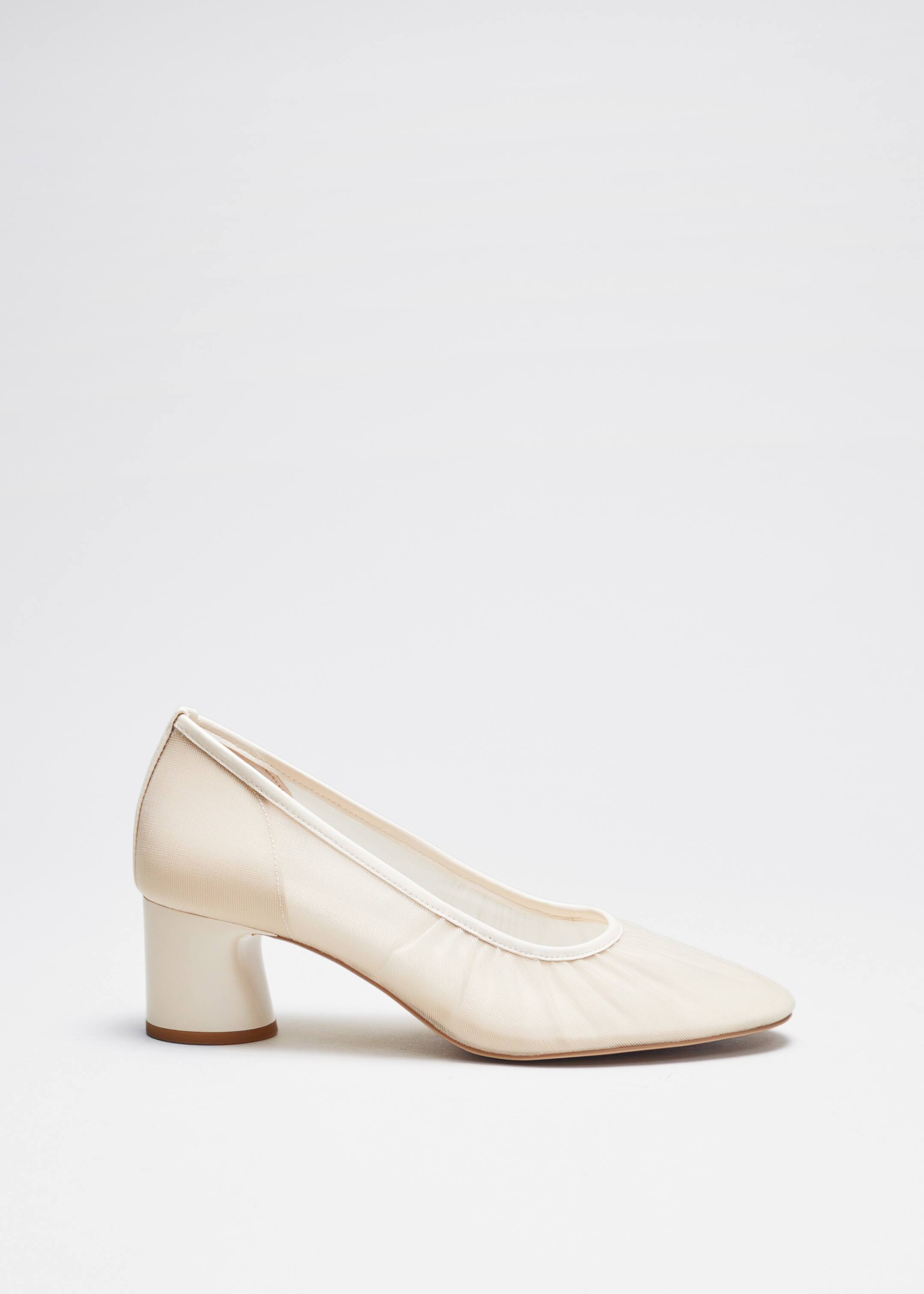 Vis større bilde: Myke pumps med blokkhæl - Hvit - DAME | H&M NO 1