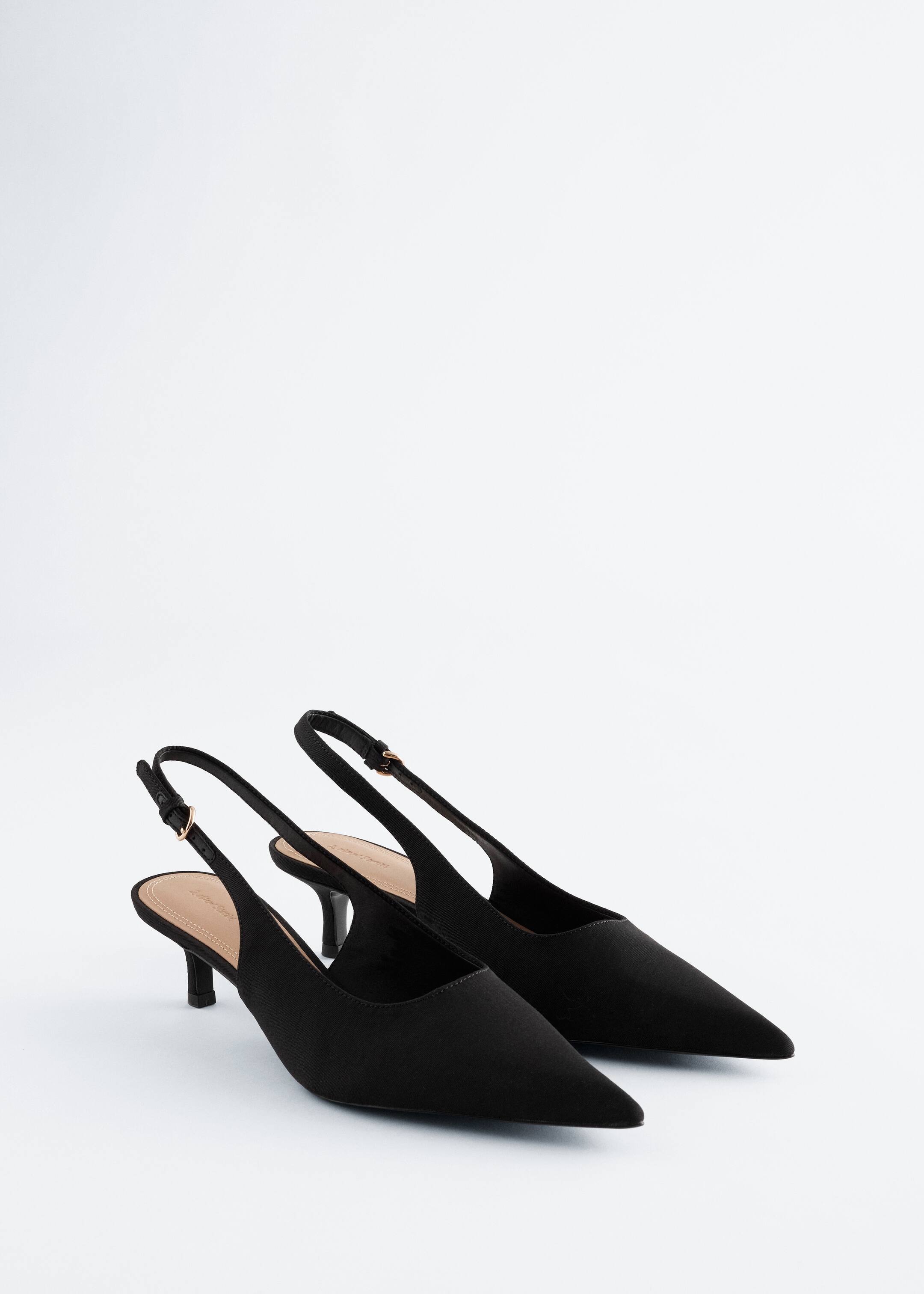 View larger image: Classic Satin Pumps - Black satin - Ladies | H&M GB 5