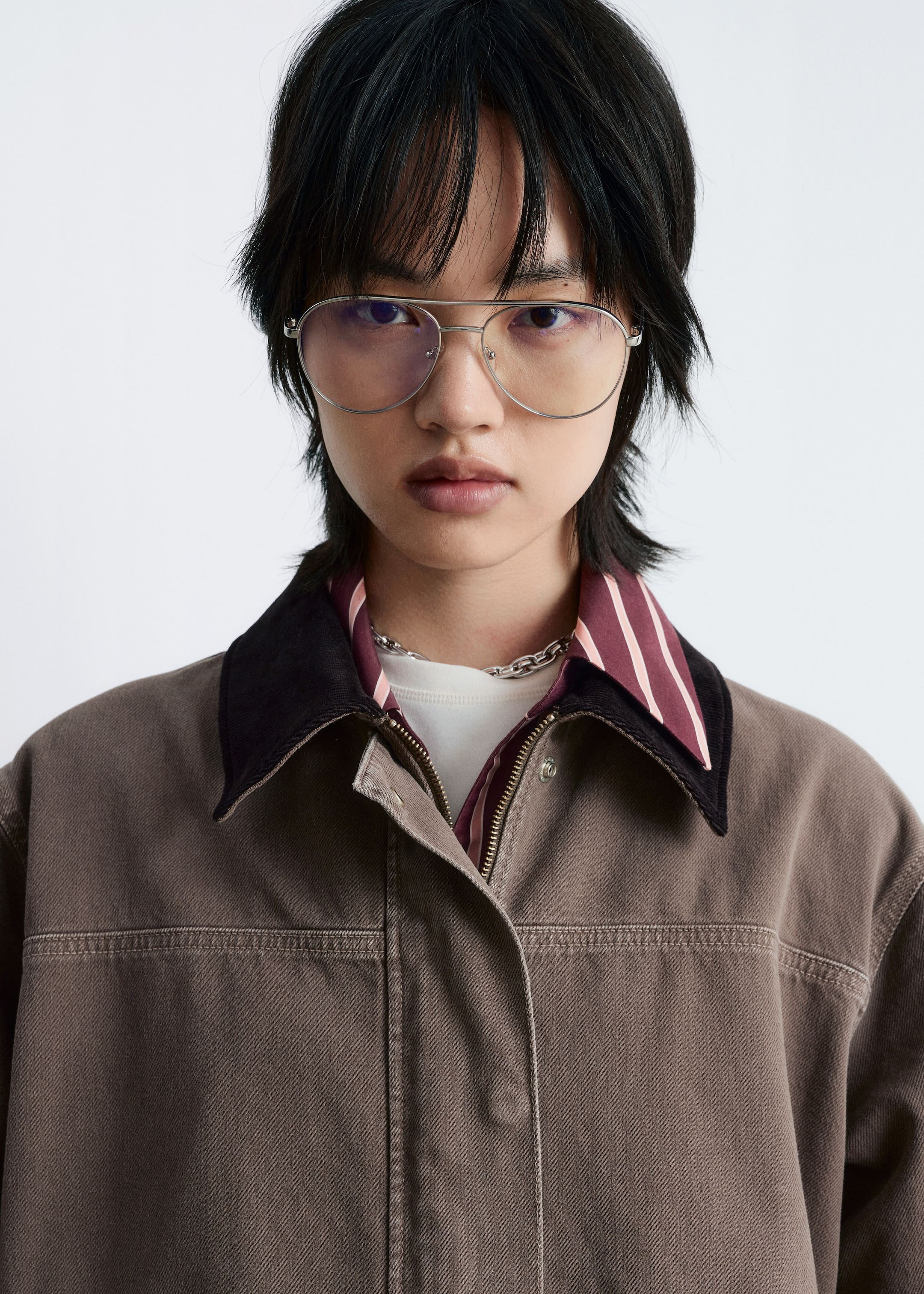 Visualizza immagine più grande: Giacca in denim con colletto in velluto a coste - Talpa - DONNA | H&M IT 2