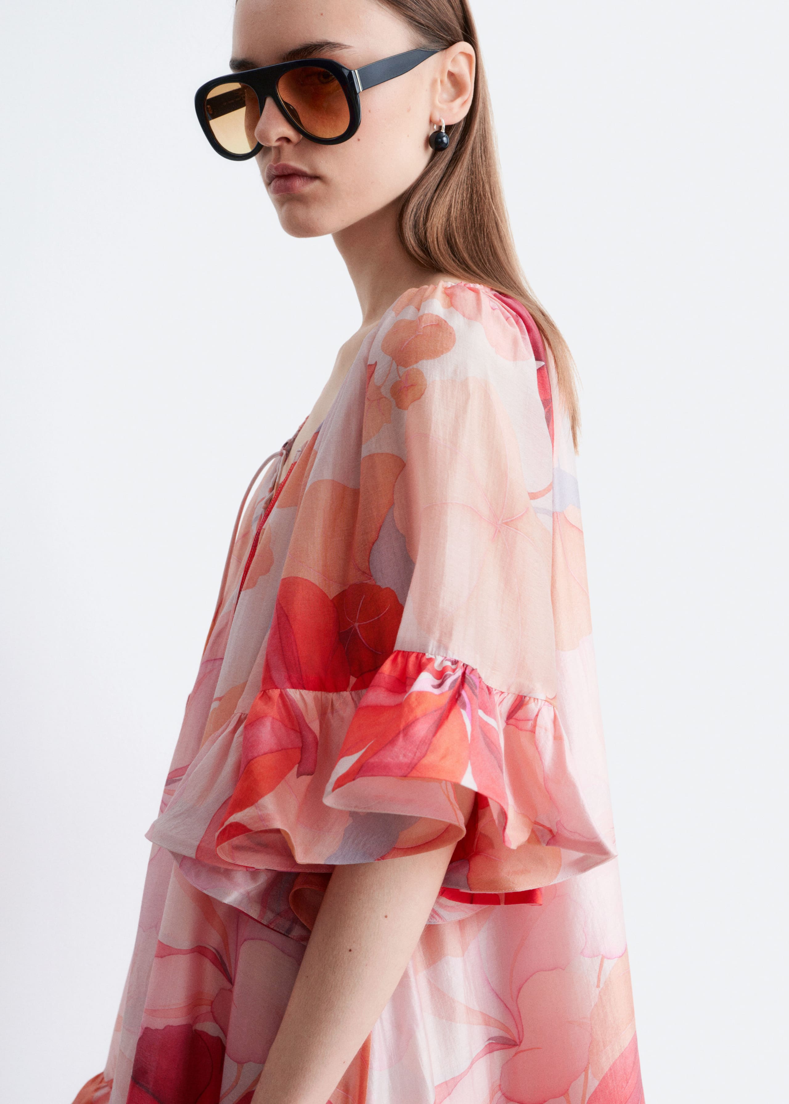 Image of Ruffle Mini Dress