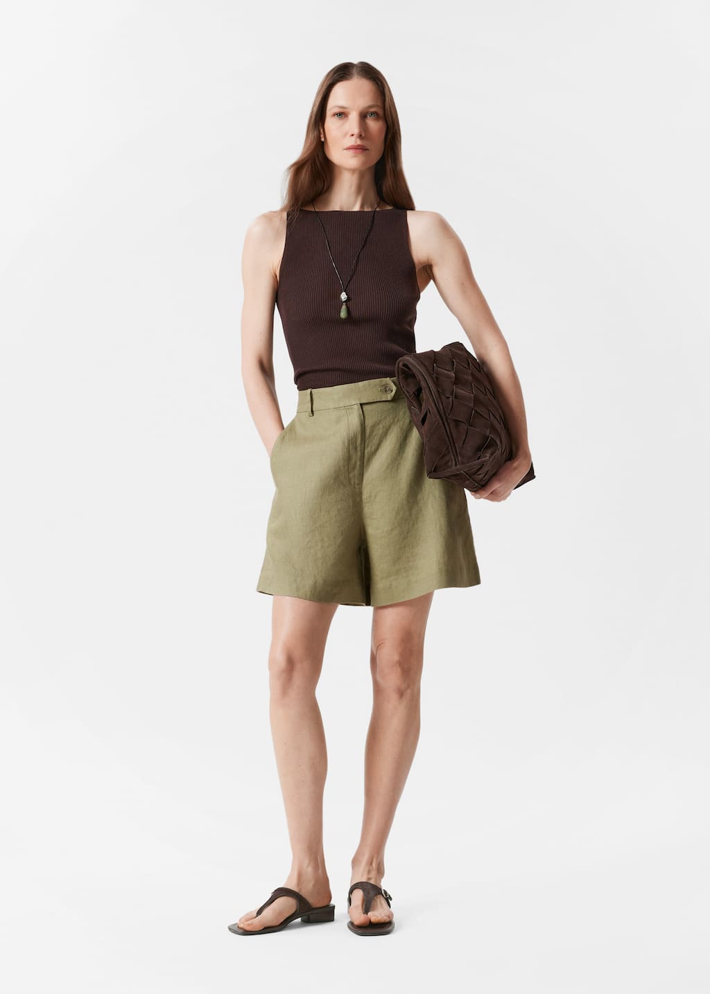 Image of Linen Shorts