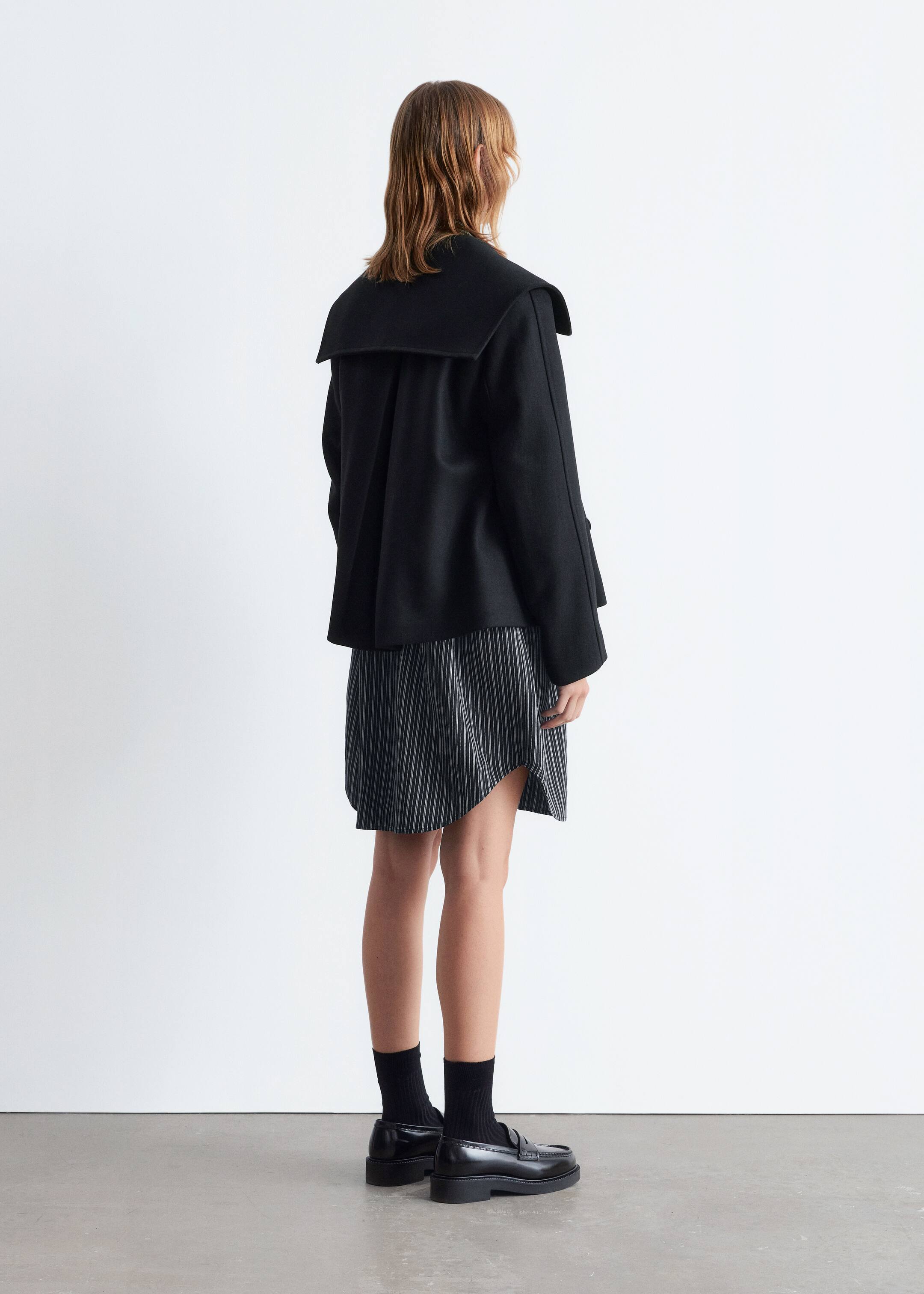 Agrandir l'image: Veste en laine à double boutonnage - Noir - FEMME | H&M BE 7