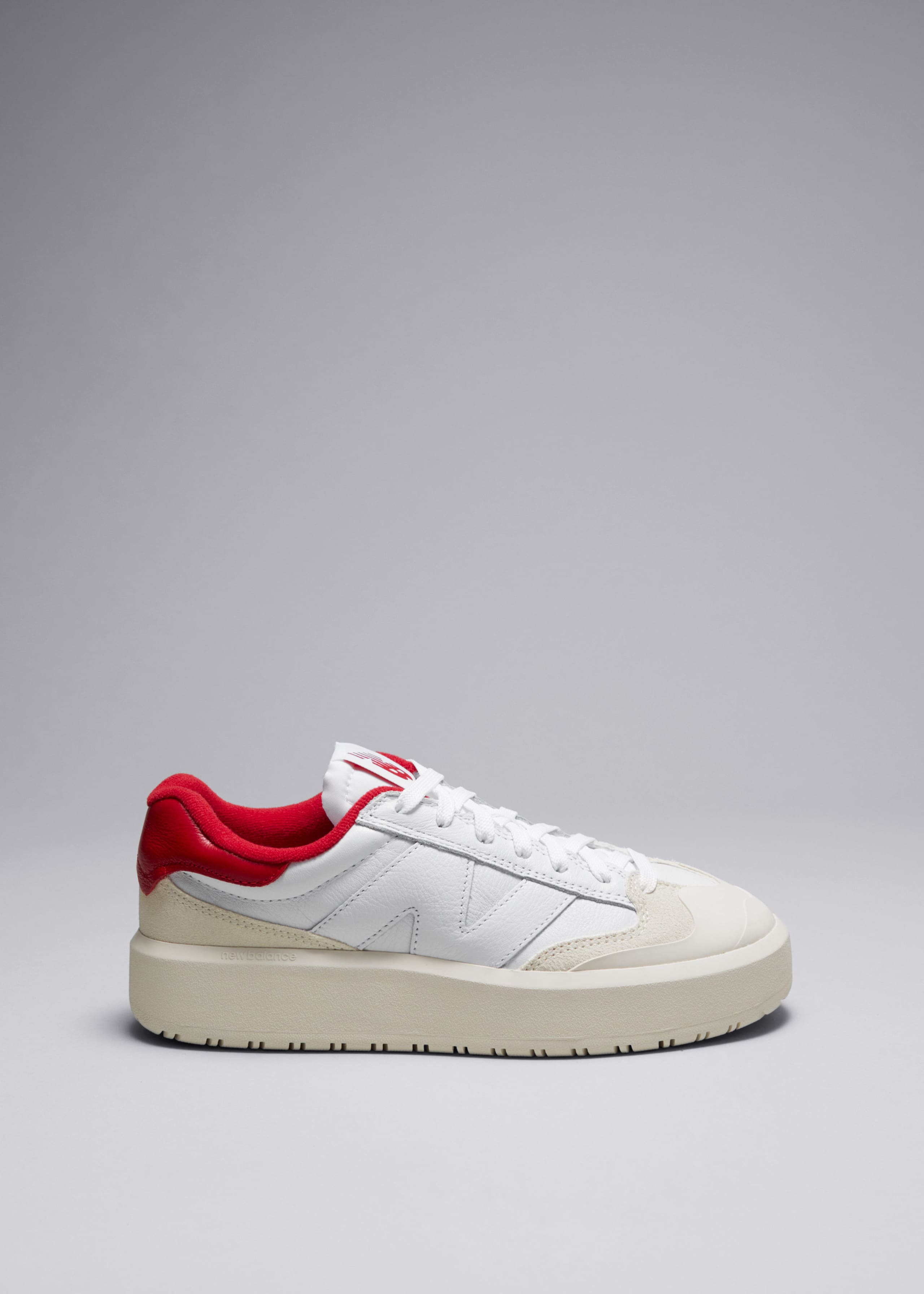New Balance CT302 Sneakers - White/Red - Still Life